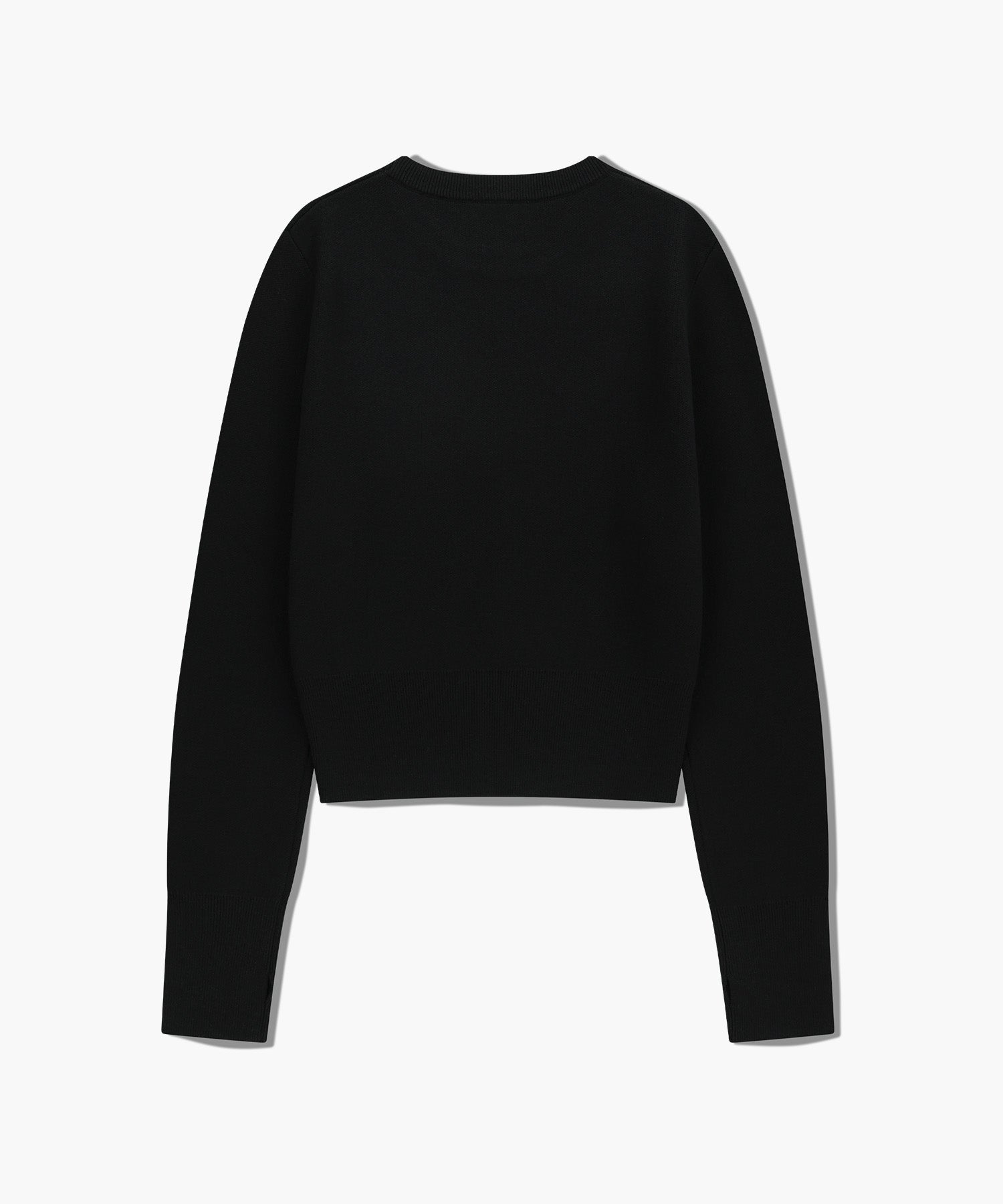 Marithe & Francois Girbaud - Classic Logo Crop Knit (Black) product image 7 | TRAB K-Fashion Australia