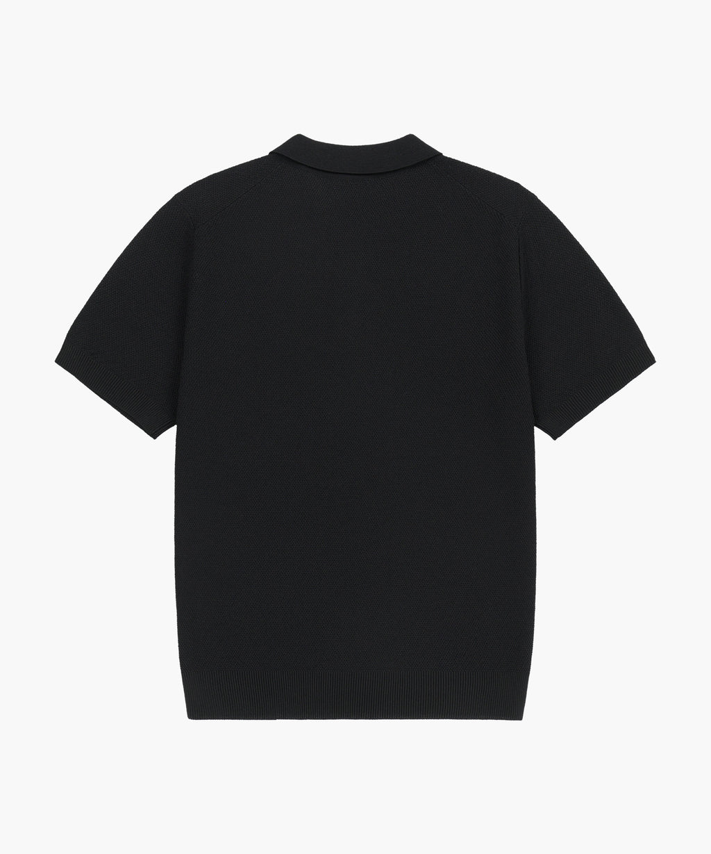 Marithe & Francois Girbaud - Cool Touch Collar Half Knit (Black) product image 7 | TRAB K-Fashion Australia