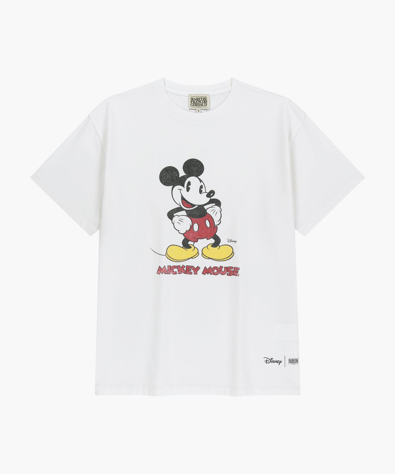 Marithe & Francois Girbaud - Mickey_vintage Washed Tee (White) product image 7 | TRAB K-Fashion Australia