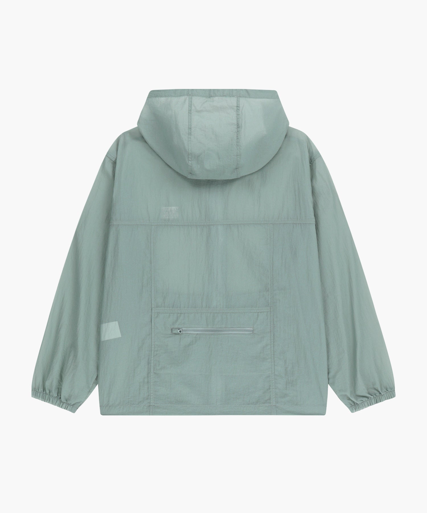 Marithe & Francois Girbaud - Hooded Packable Nylon Jacket (Mint Gray) product image 7 | TRAB K-Fashion Australia