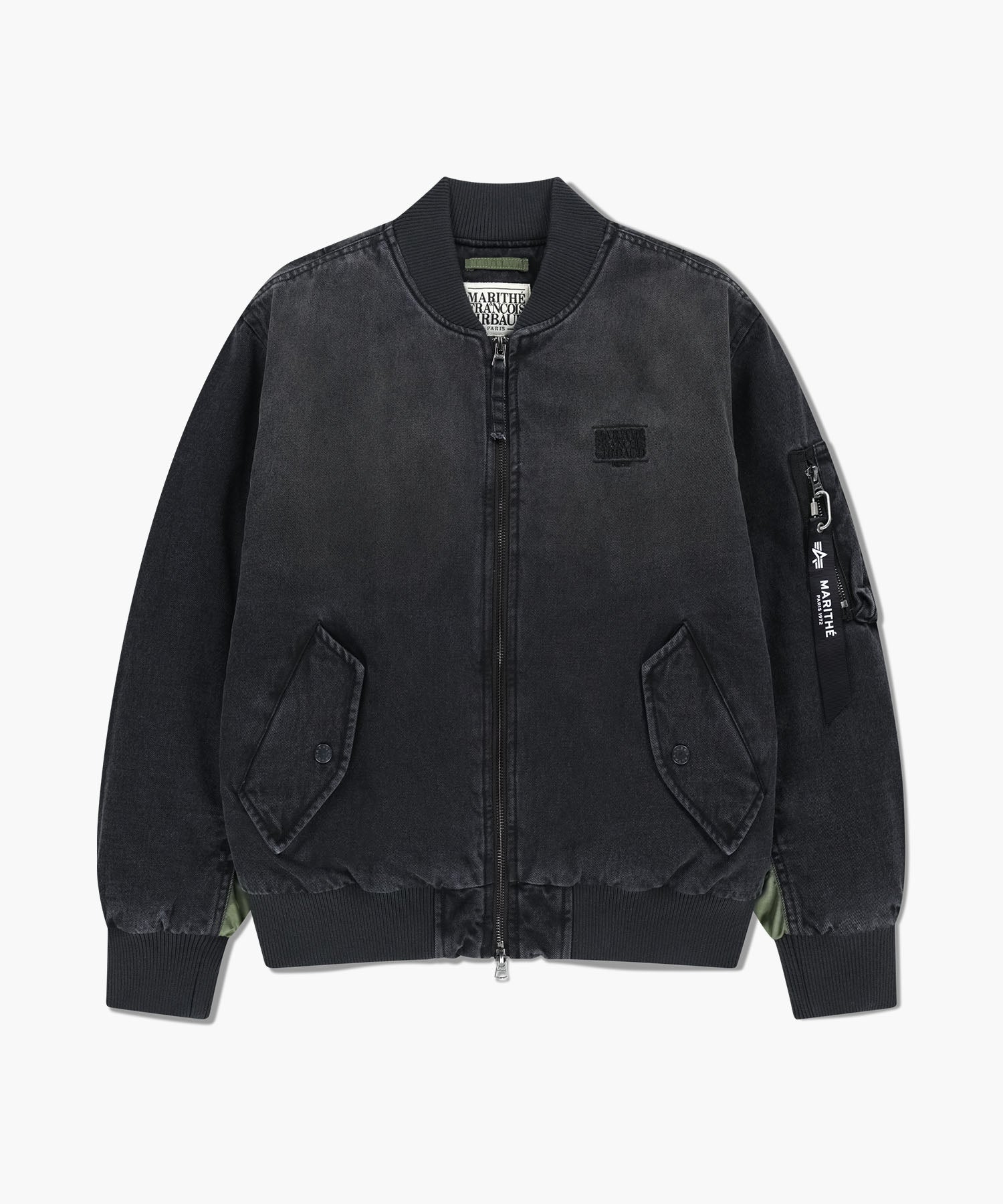 Marithe & Francois Girbaud - Marithe X Alpha Industries Ma-1 Jumper (Black) product image 7 | TRAB K-Fashion Australia