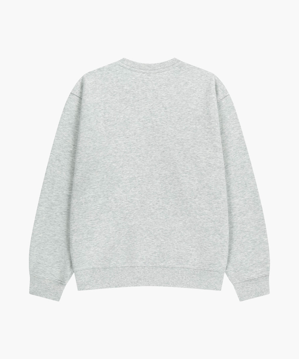 Marithe & Francois Girbaud - Lemon Classic Logo Sweatshirt (Light Heather Gray) product image 7 | TRAB K-Fashion Australia