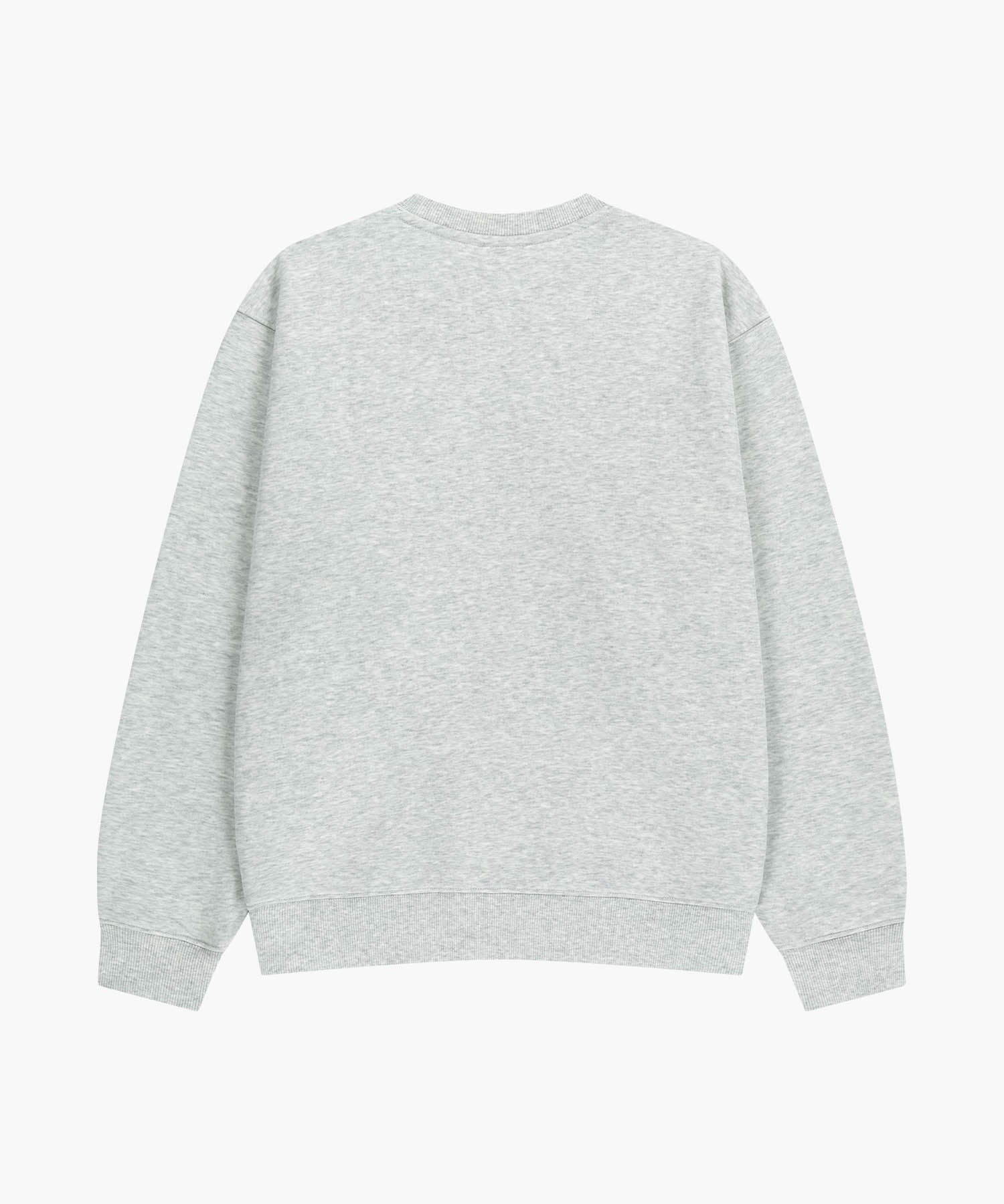 Marithe & Francois Girbaud - Lemon Classic Logo Sweatshirt (Light Heather Gray) product image 7 | TRAB K-Fashion Australia