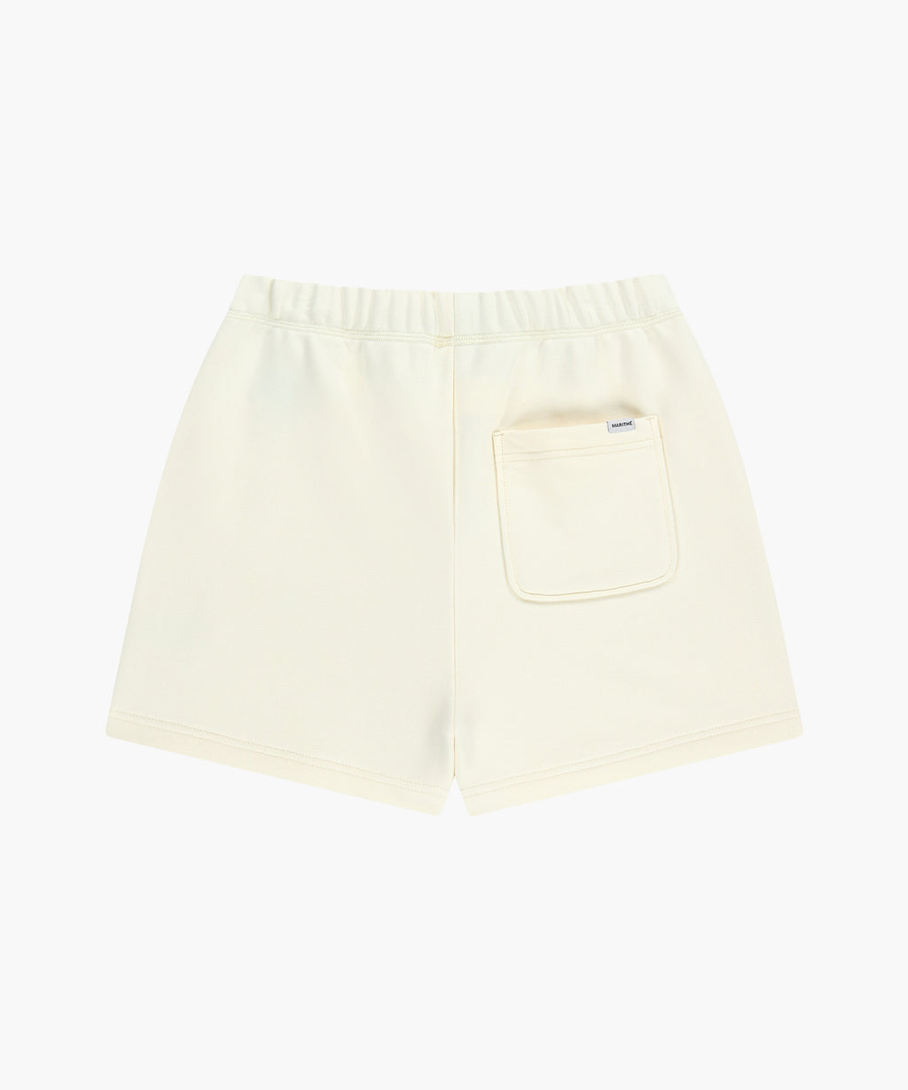 Marithe & Francois Girbaud - Regular Logo Sweat Shorts (Ivory) product image 7 | TRAB K-Fashion Australia