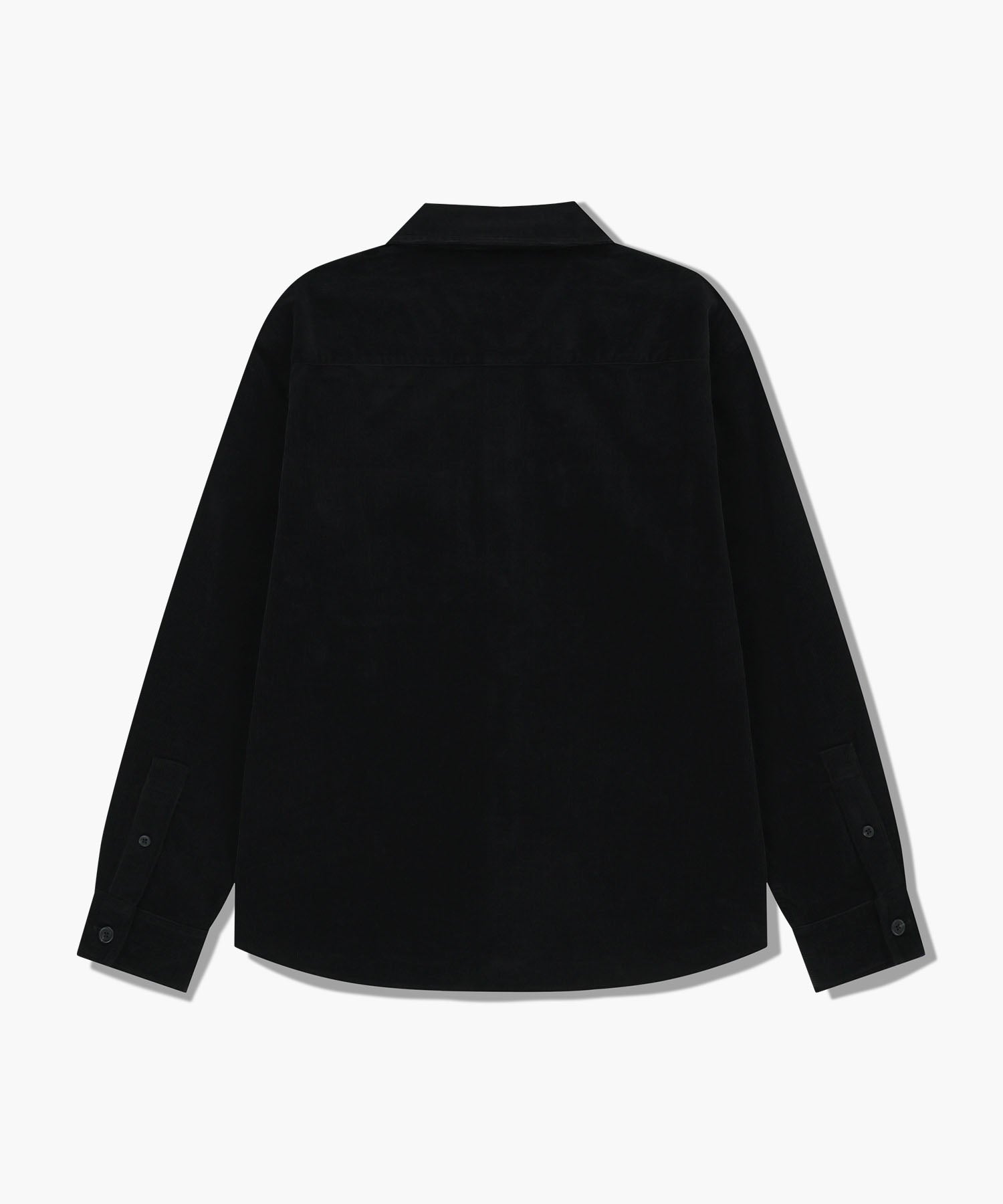 Marithe & Francois Girbaud - Classic Corduroy Shirt (Black) product image 7 | TRAB K-Fashion Australia