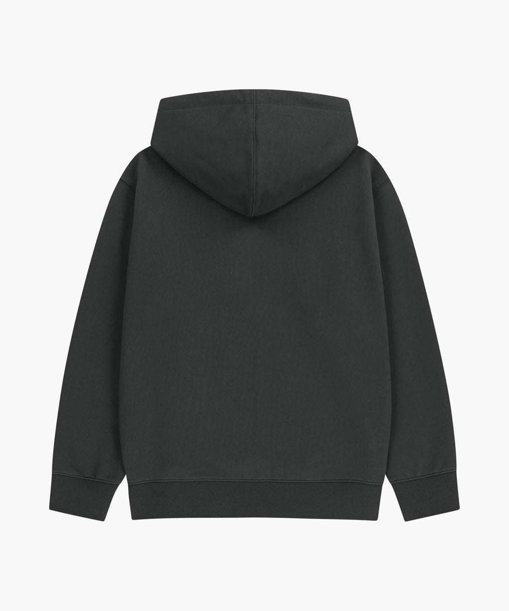 Marithe & Francois Girbaud - Classic Logo Applique Mix Hoodie (Charcoal) product image 7 | TRAB K-Fashion Australia
