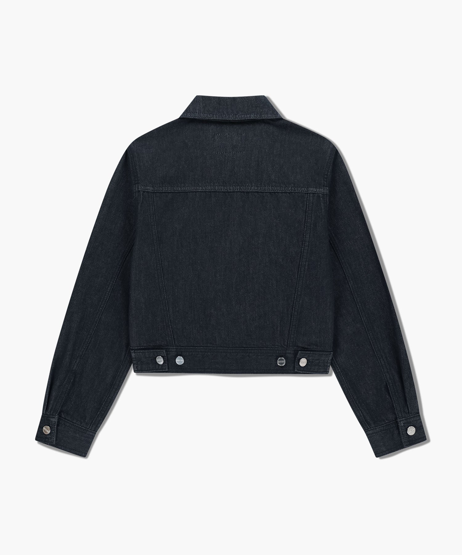 Marithe & Francois Girbaud - Denim Tuck Detail Jacket (Dark Blue) product image 7 | TRAB K-Fashion Australia