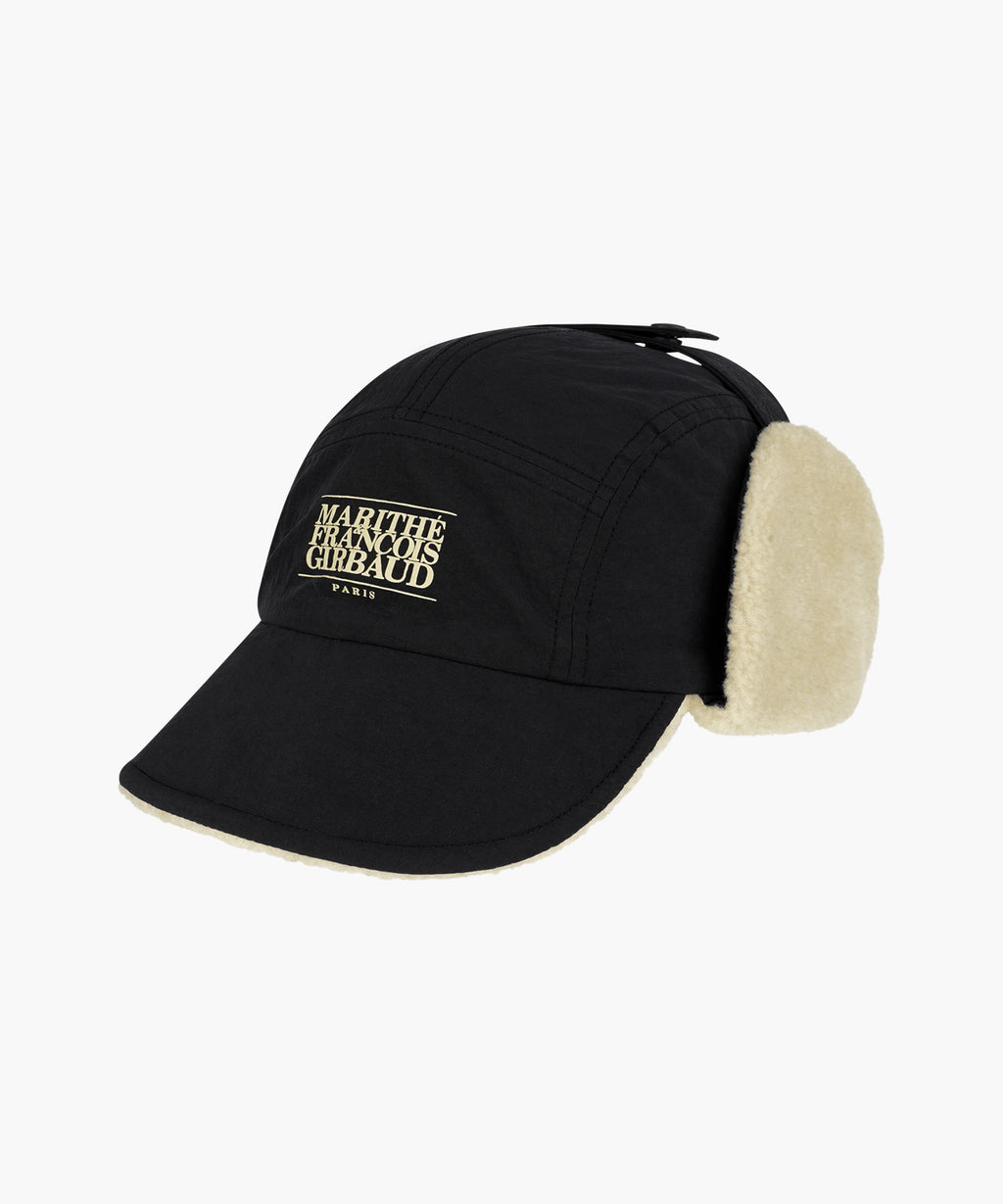 Marithe & Francois Girbaud - Marithe Sport Reversible Earflap Cap (Black) product image 7 | TRAB K-Fashion Australia
