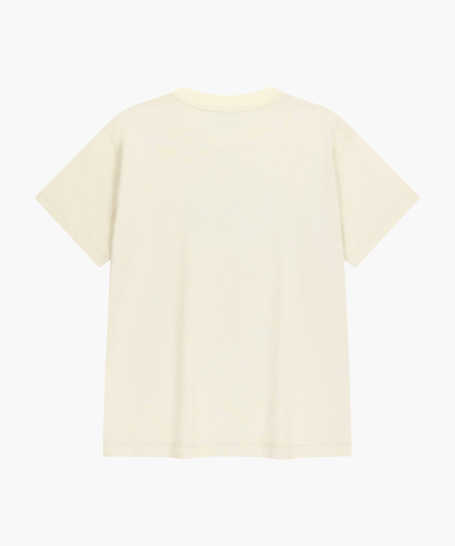 Marithe & Francois Girbaud - Classic Logo Tee (Cream) product image 7 | TRAB K-Fashion Australia