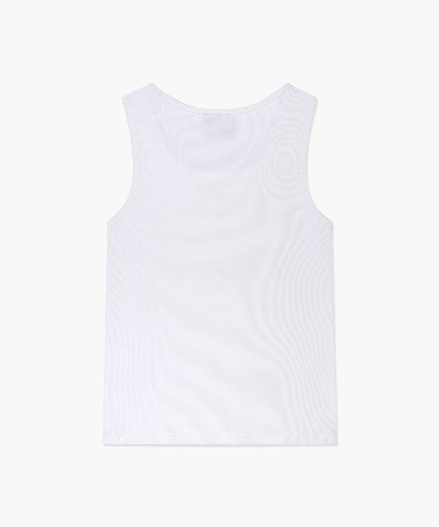 Marithe & Francois Girbaud - Regular Logo Sleeveless (White) product image 7 | TRAB K-Fashion Australia