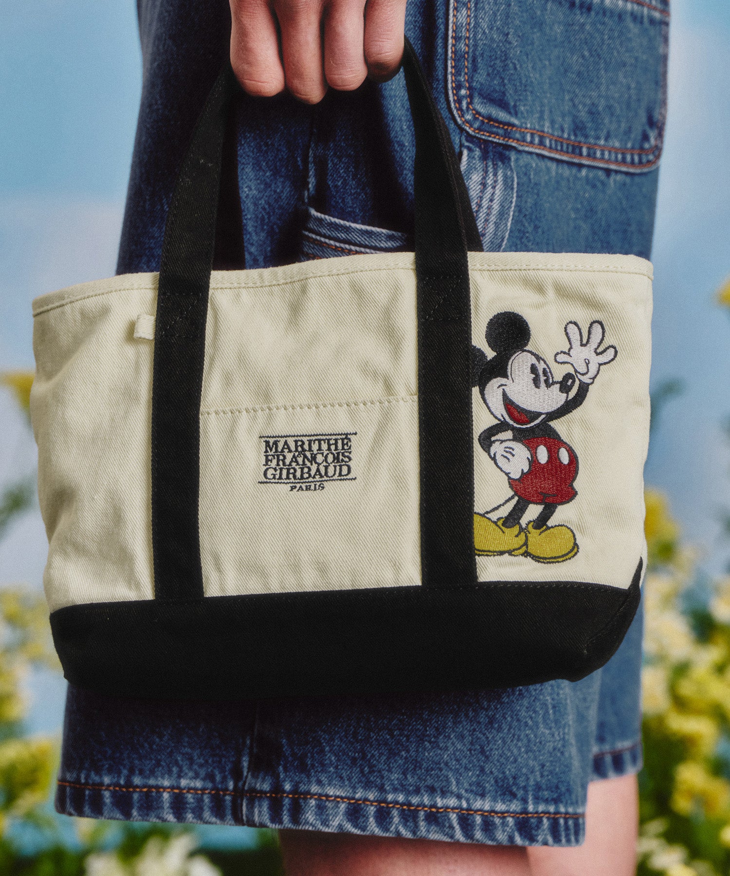 Marithe & Francois Girbaud - Mickey_tote Bag (Ivory) product image 7 | TRAB K-Fashion Australia