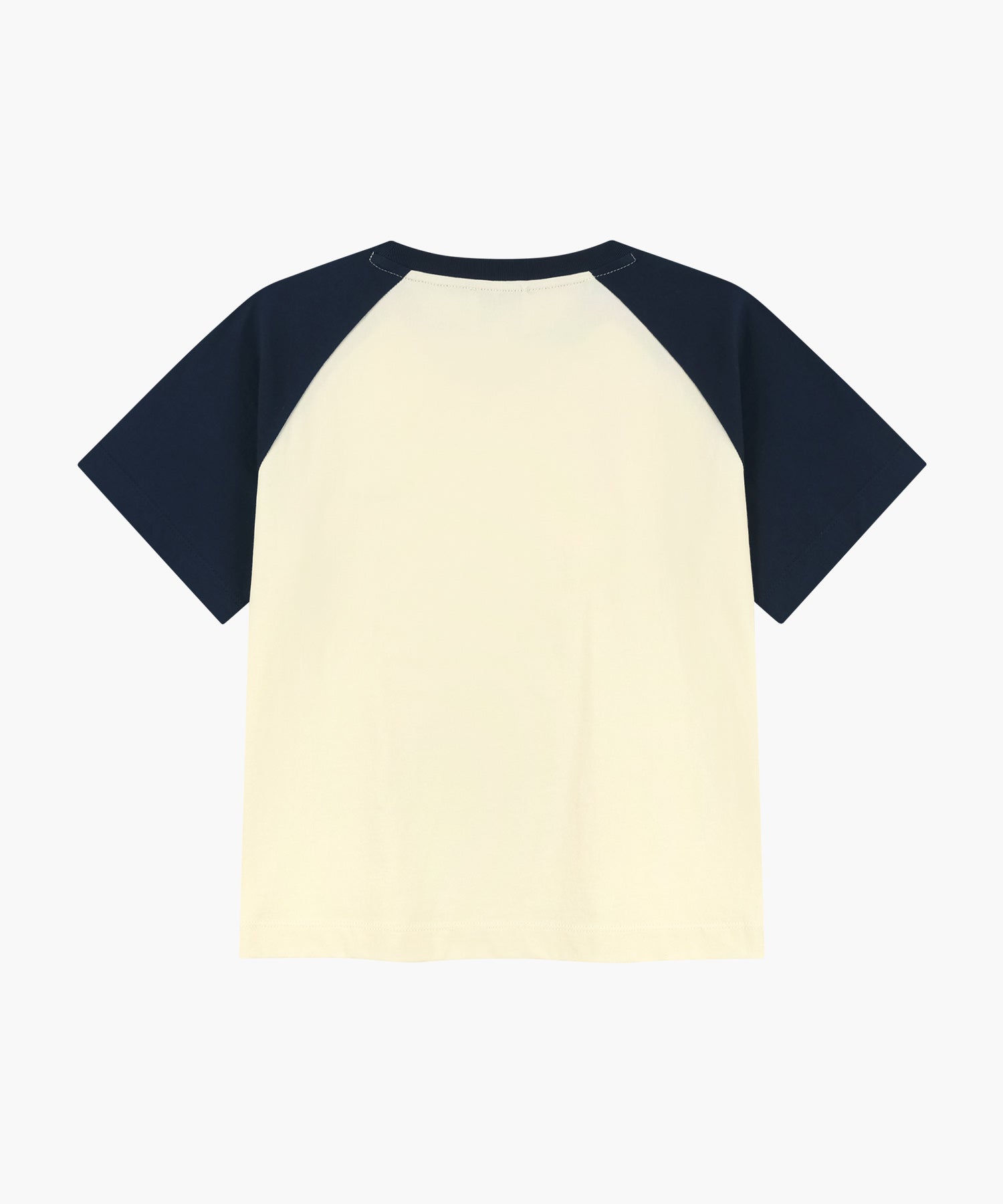 Marithe & Francois Girbaud - Small Regular Logo Raglan Crop Tee (Navy) product image 7 | TRAB K-Fashion Australia