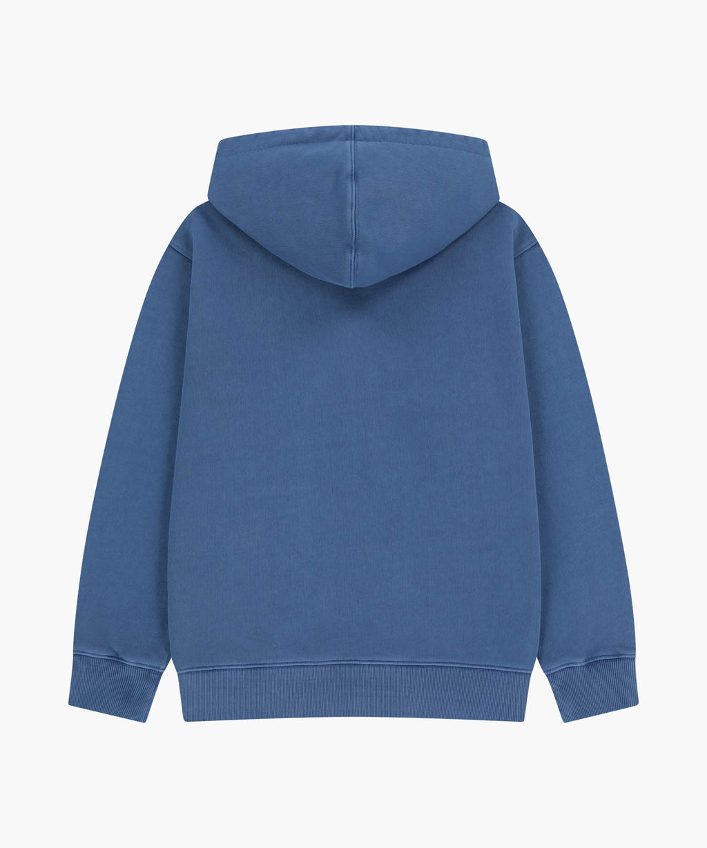 Marithe & Francois Girbaud - Classic Logo Dyeing Hoodie Zipup (Blue) product image 7 | TRAB K-Fashion Australia