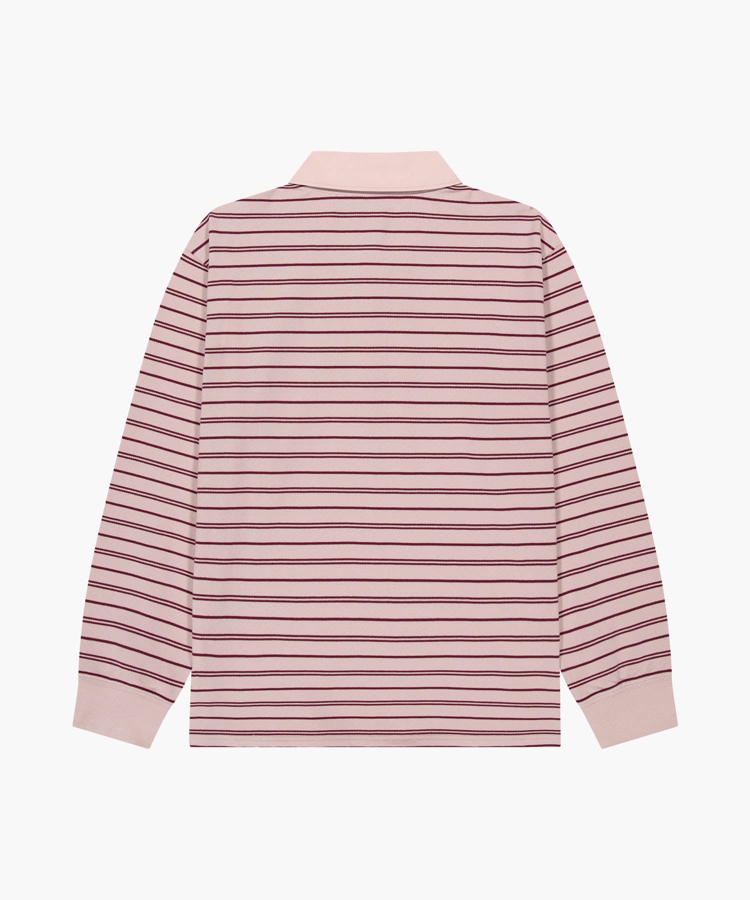 Marithe & Francois Girbaud - Stripe Pique Long Sleeve Tee (Pink) product image 7 | TRAB K-Fashion Australia