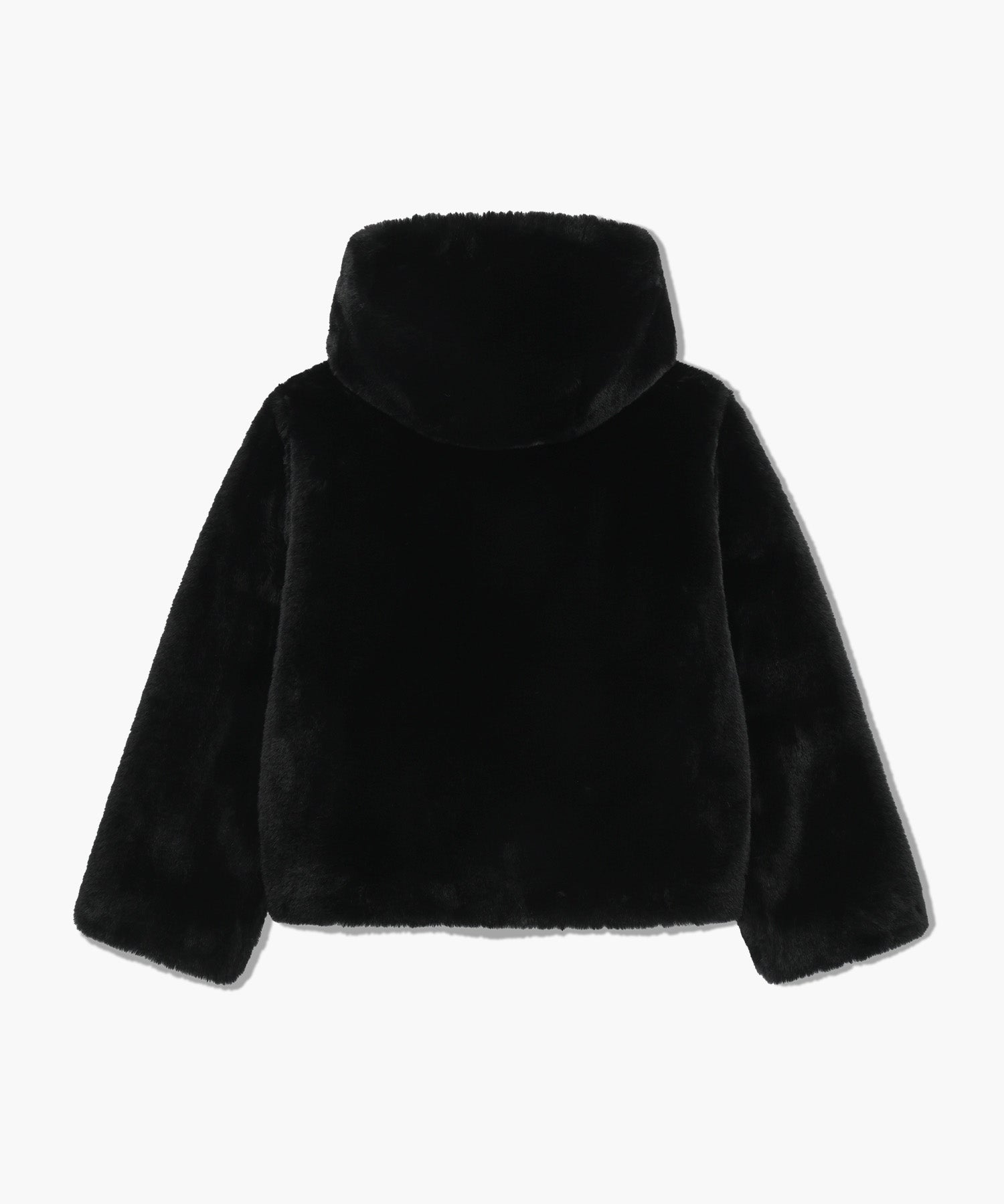Marithe & Francois Girbaud - Hooded Faux Fur Jacket (Black) product image 7 | TRAB K-Fashion Australia