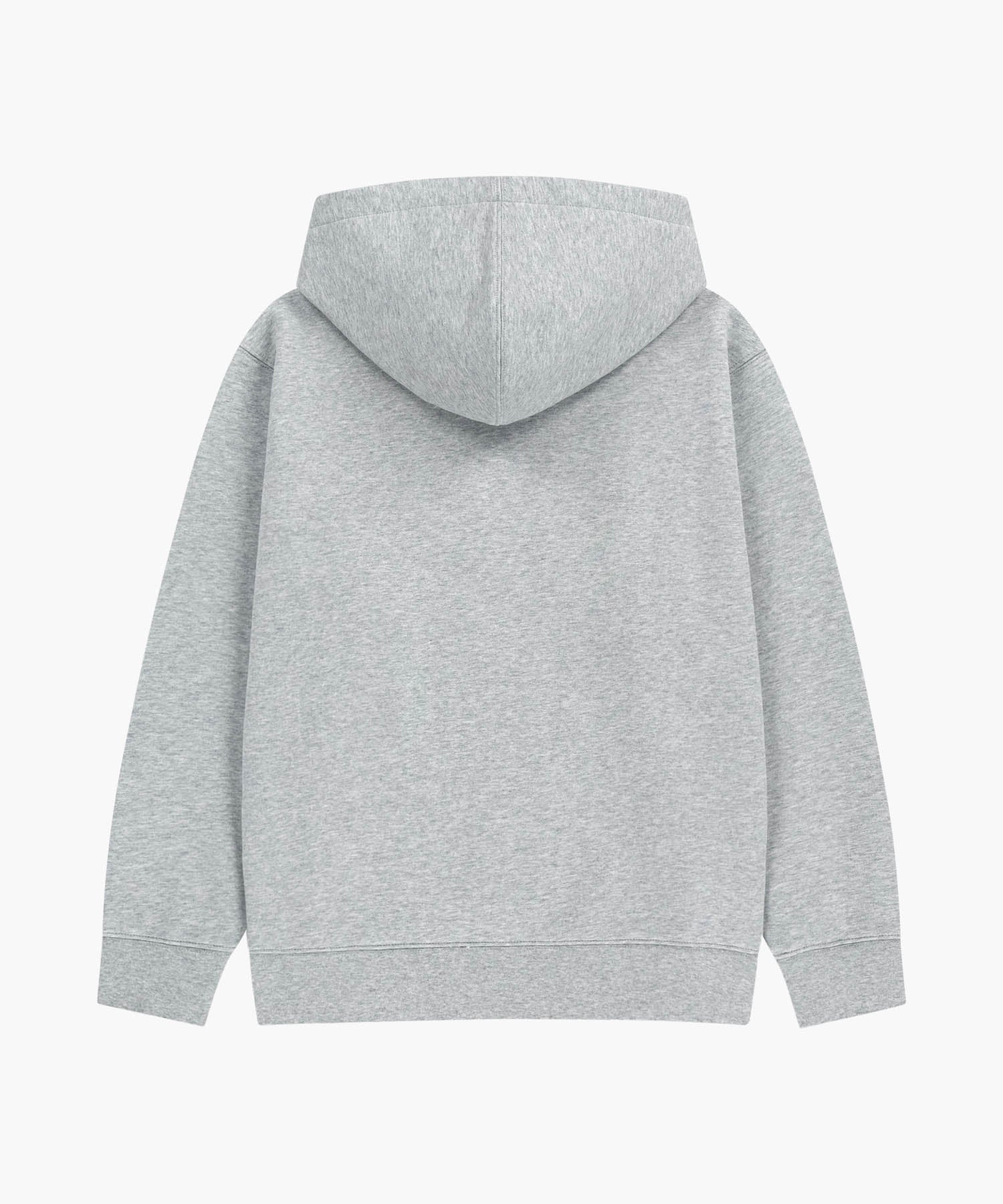 Marithe & Francois Girbaud - Classic Logo Applique Mix Hoodie (Heather Gray) product image 7 | TRAB K-Fashion Australia
