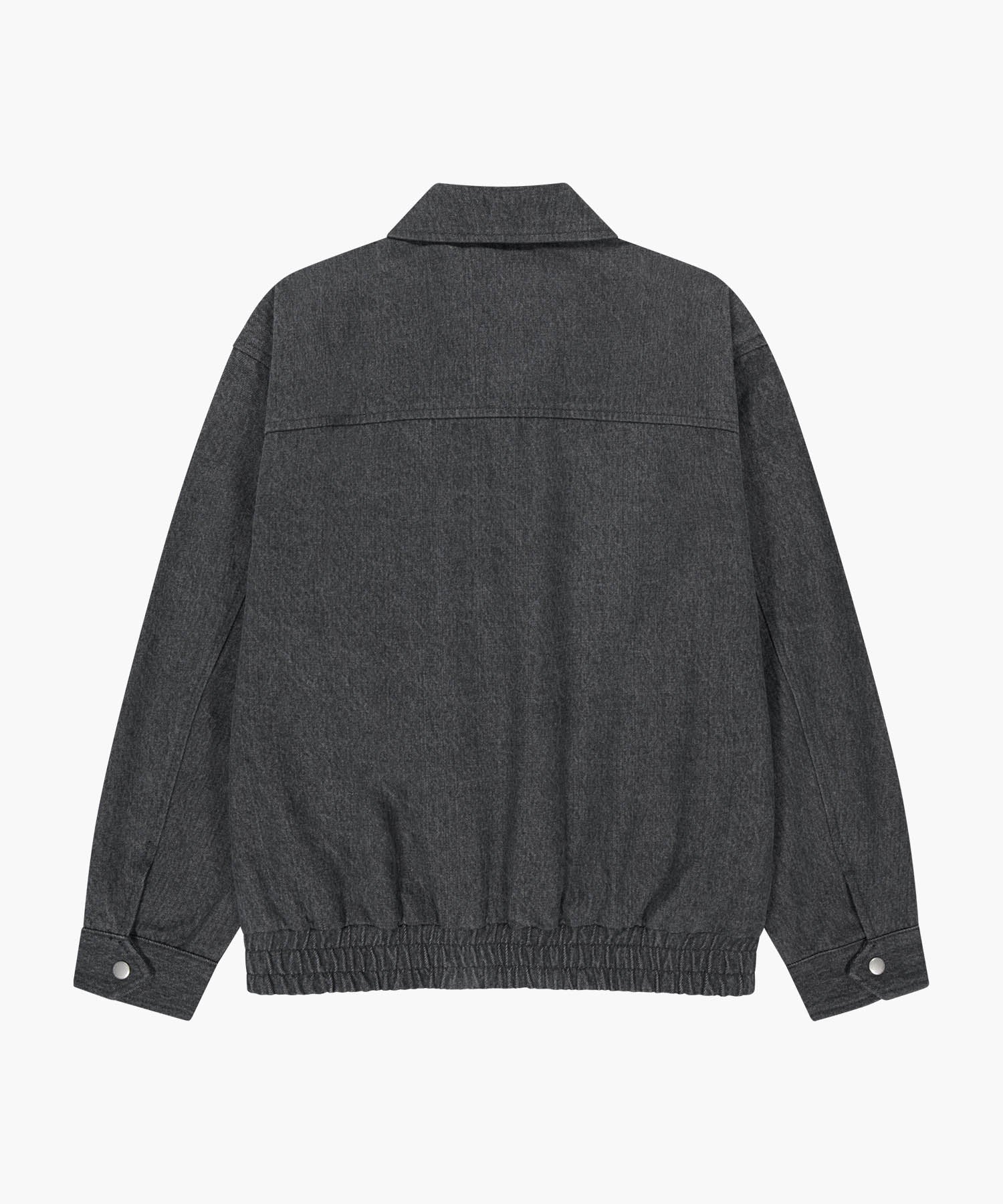 Marithe & Francois Girbaud - Denim Harrington Jacket (Gray) product image 7 | TRAB K-Fashion Australia