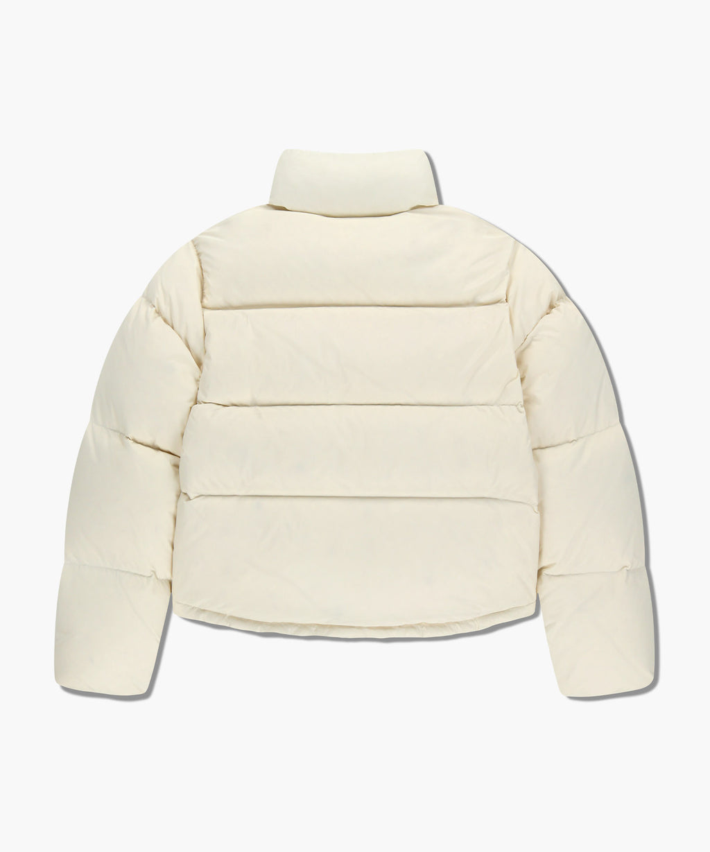 Marithe & Francois Girbaud - Basic Crop Down Jacket (Ivory) product image 7 | TRAB K-Fashion Australia