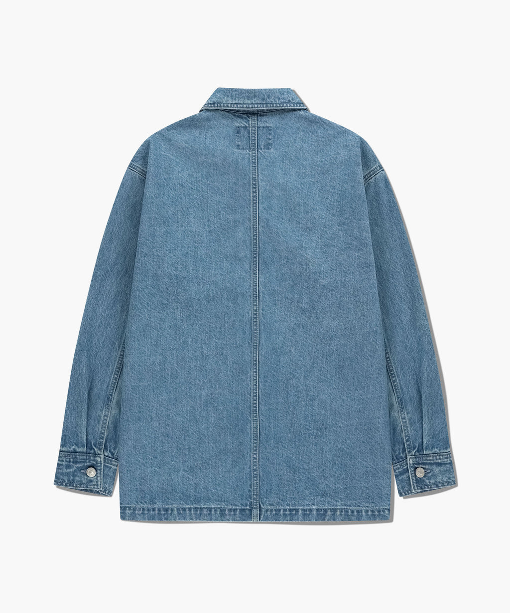 Marithe & Francois Girbaud - French Denim Work Jacket (Light Blue) product image 7 | TRAB K-Fashion Australia