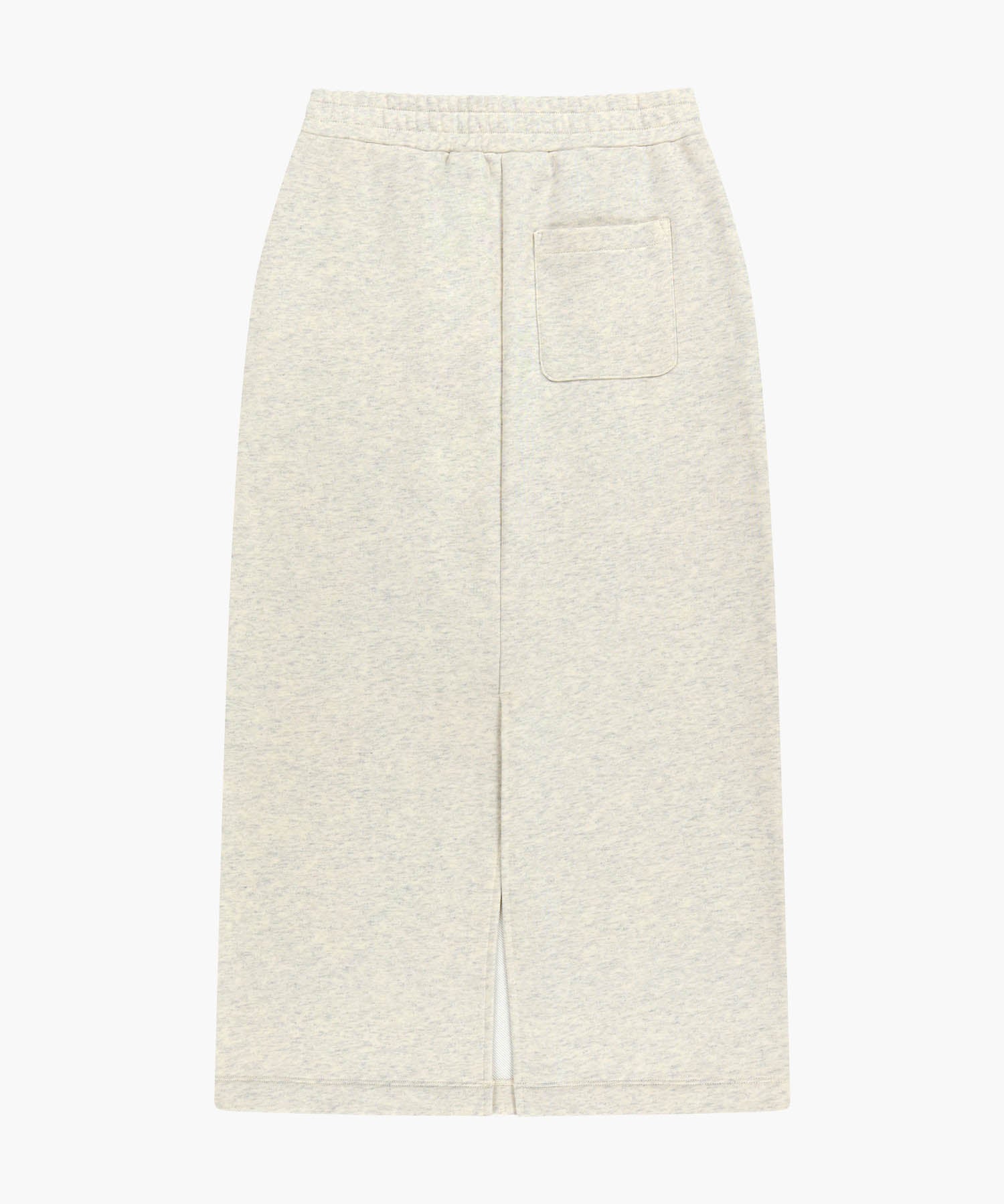 Marithe & Francois Girbaud - Classic Logo Sweat Long Skirt (Oatmeal) product image 7 | TRAB K-Fashion Australia