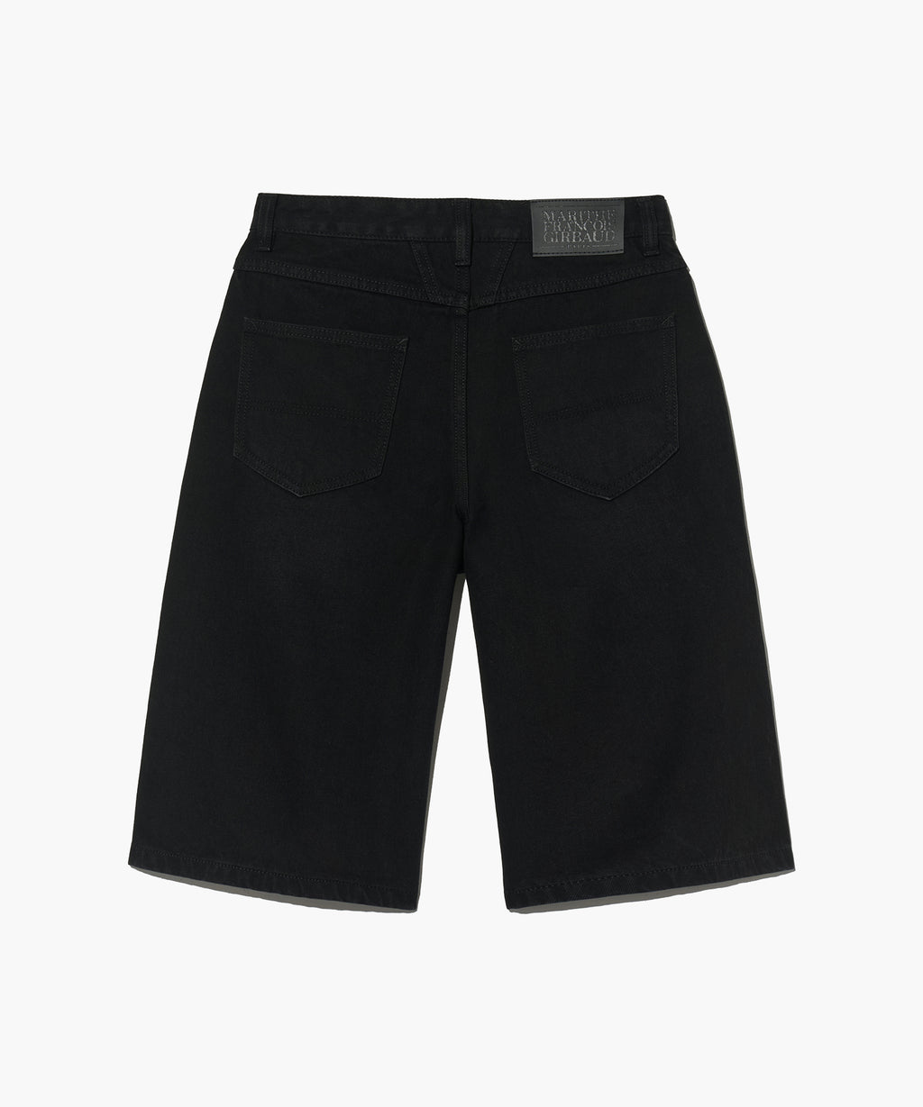 Marithe & Francois Girbaud - Long Bermuda Denim Pants (Black) product image 7 | TRAB K-Fashion Australia