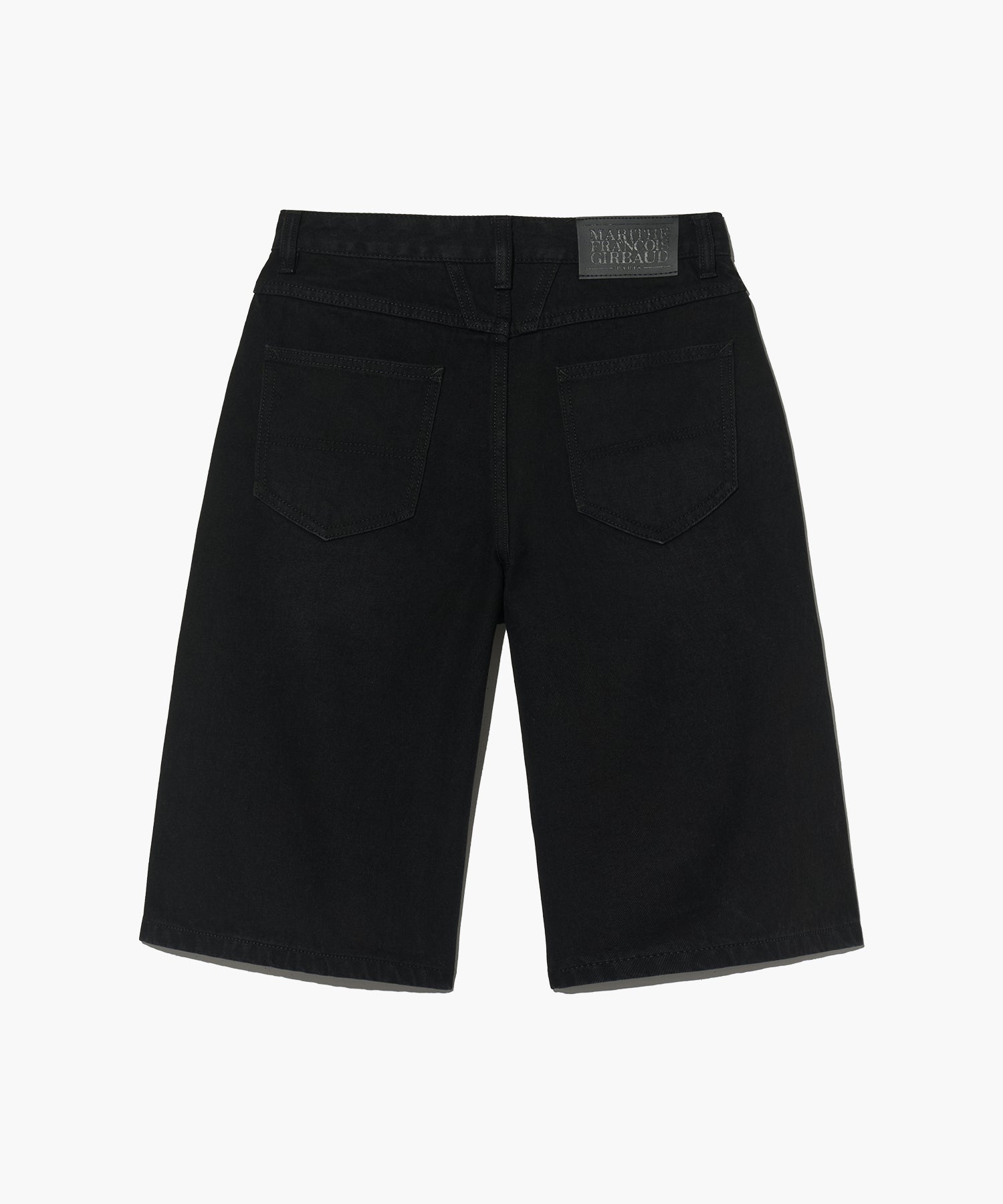 Marithe & Francois Girbaud - Long Bermuda Denim Pants (Black) product image 7 | TRAB K-Fashion Australia
