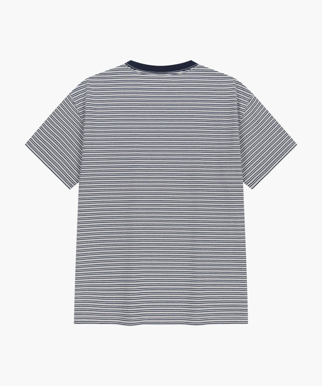 Marithe & Francois Girbaud - [Pre-order – Ships 19 Jun] Small Classic Logo Stripe Ringer Tee (Navy) product image 7 | TRAB K-Fashion Australia