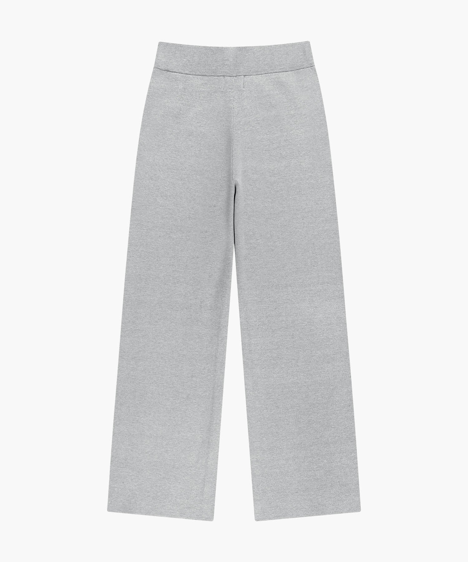 Marithe & Francois Girbaud - Classic Logo Knit Pants (Heather Gray) product image 7 | TRAB K-Fashion Australia