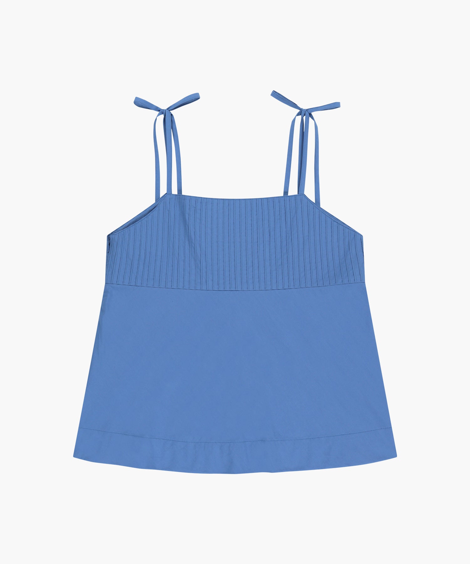 Marithe & Francois Girbaud - Pintuck Camisole Blouse (Blue) product image 7 | TRAB K-Fashion Australia