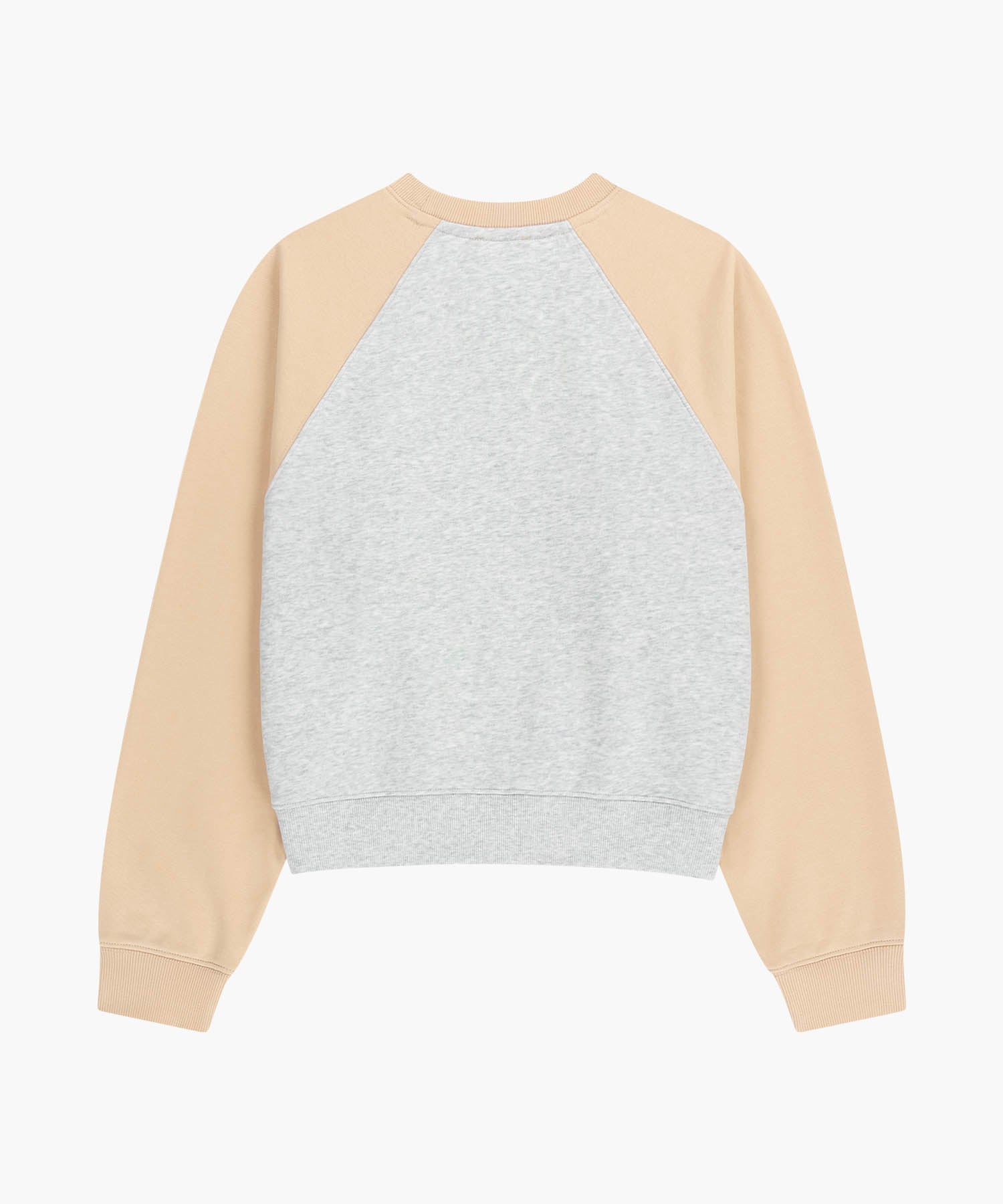Marithe & Francois Girbaud - Block Classic Logo Raglan Crop Sweatshirt (Coral Pink) product image 7 | TRAB K-Fashion Australia
