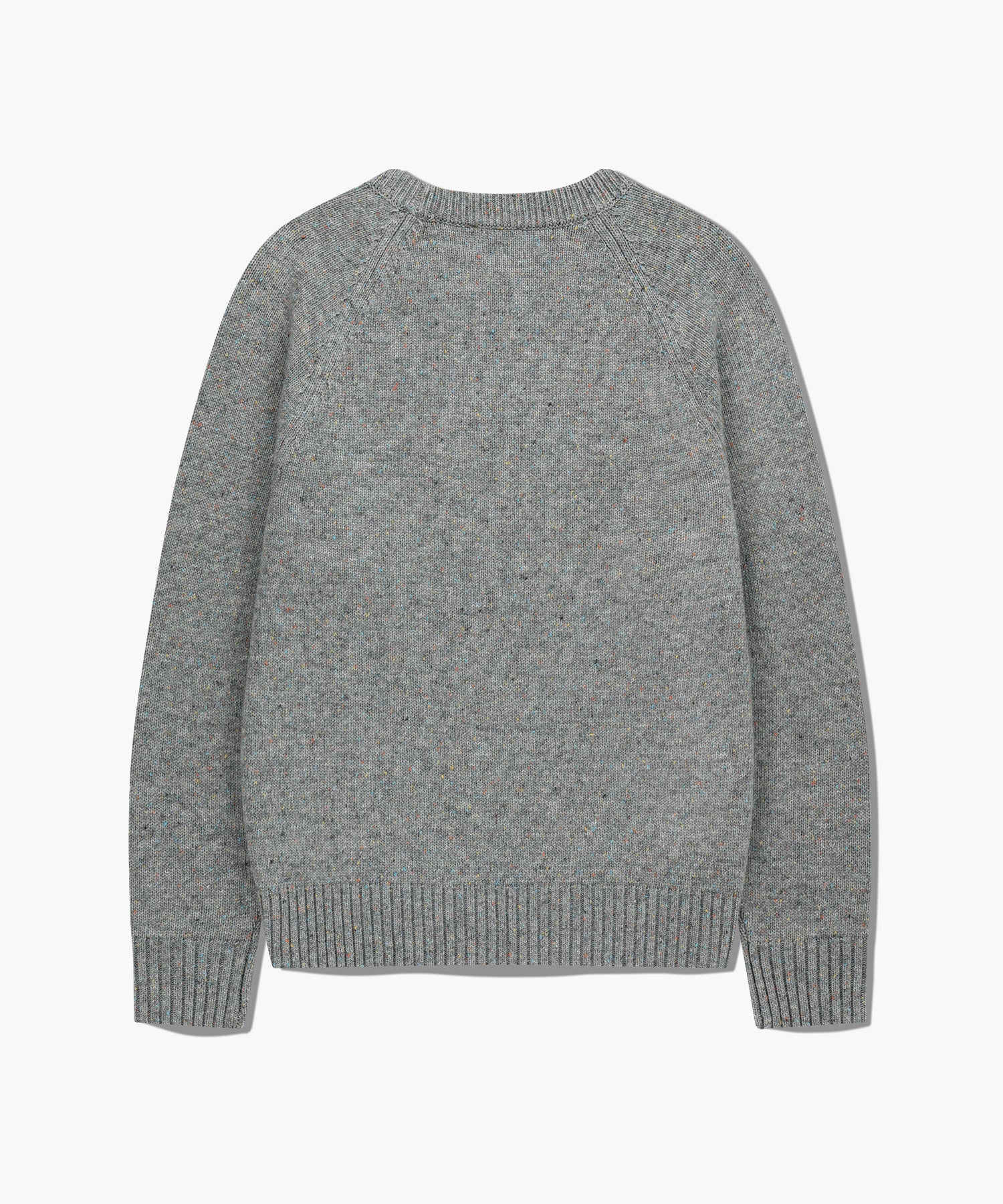 Marithe & Francois Girbaud - Lettering Logo Knit Pullover (Heather Gray) product image 7 | TRAB K-Fashion Australia