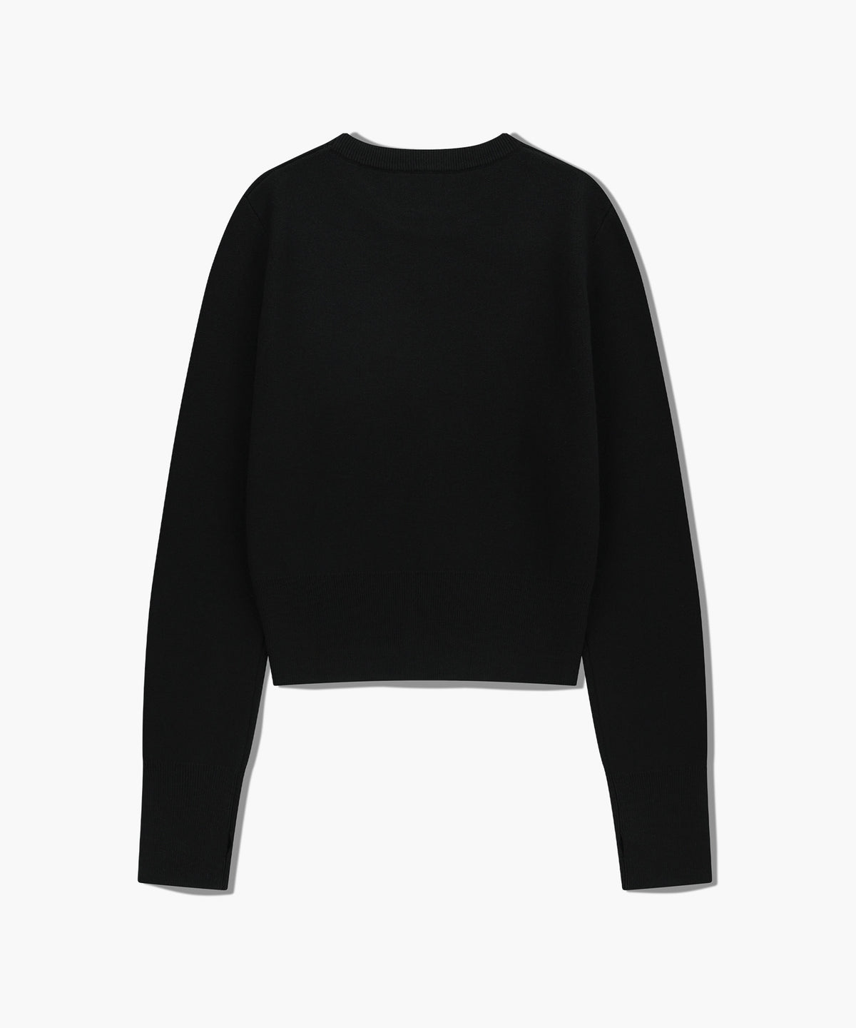 Marithe & Francois Girbaud - Classic Logo Crop Knit (Black) product image 7 | TRAB K-Fashion Australia