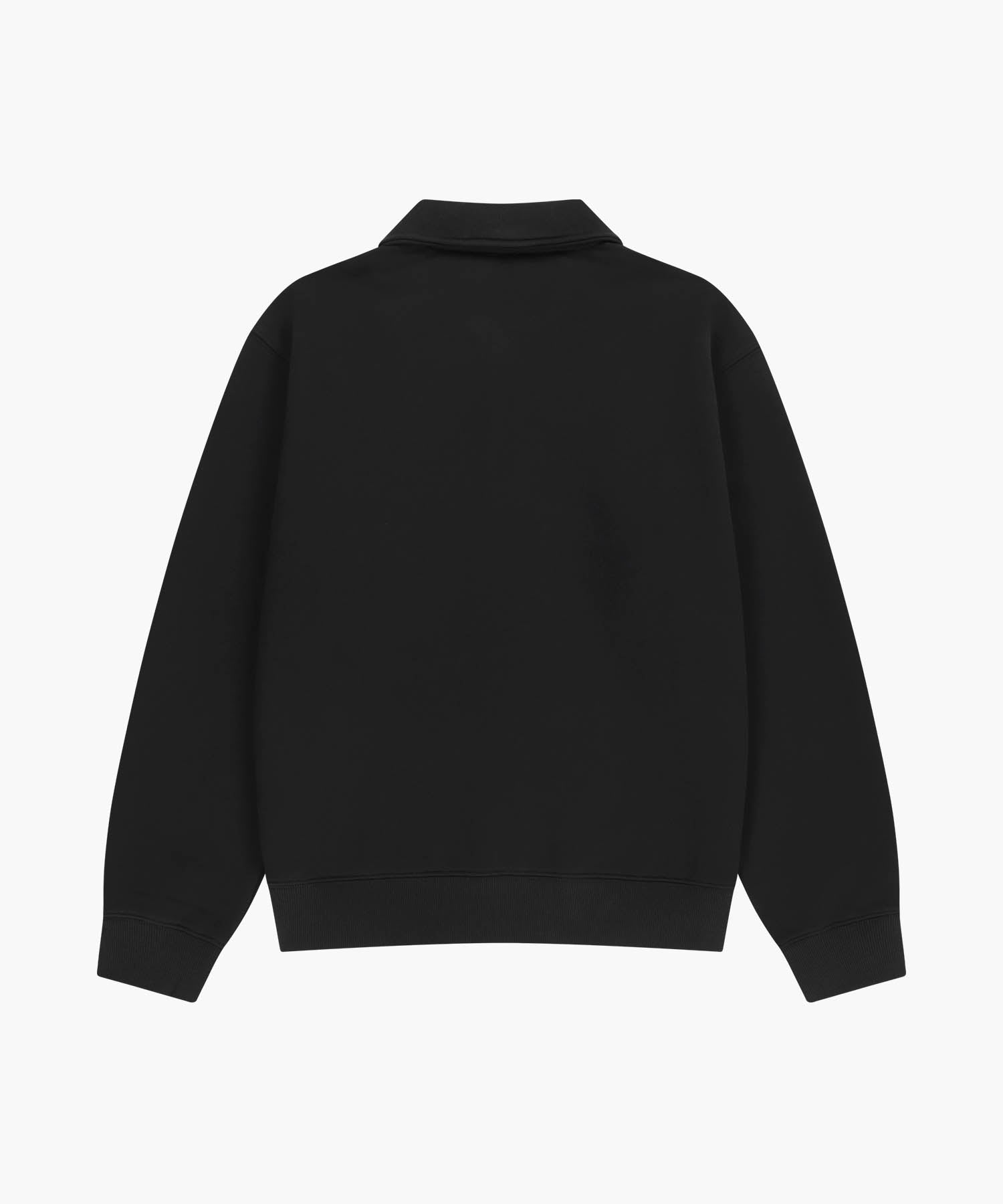 Marithe & Francois Girbaud - Small Classic Logo Half Zipup Sweatshirt (Black) product image 7 | TRAB K-Fashion Australia