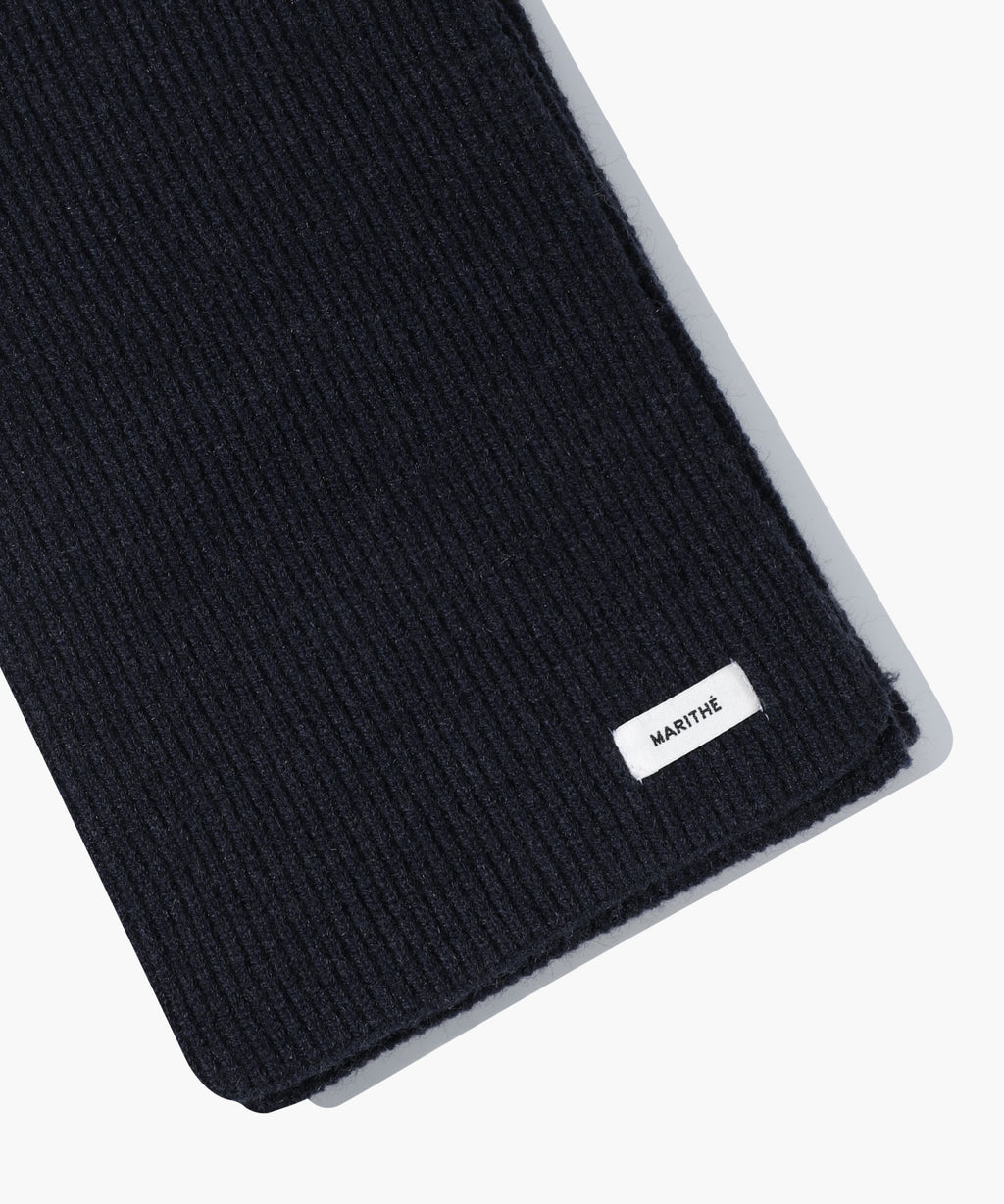 Marithe & Francois Girbaud - Regular Logo Muffler&glove (Dark Navy) product image 7 | TRAB K-Fashion Australia