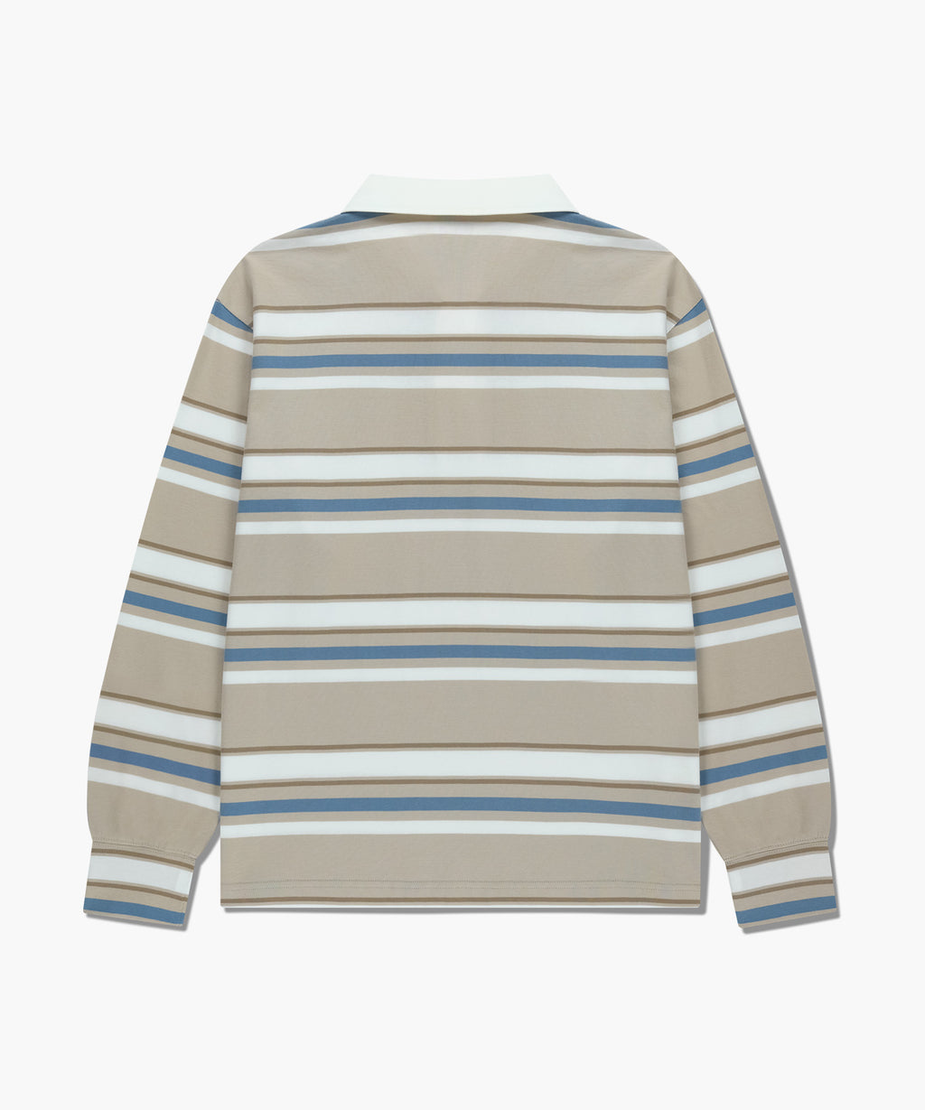 Marithe & Francois Girbaud - Stripe Collar Long Sleeve (Beige) product image 7 | TRAB K-Fashion Australia
