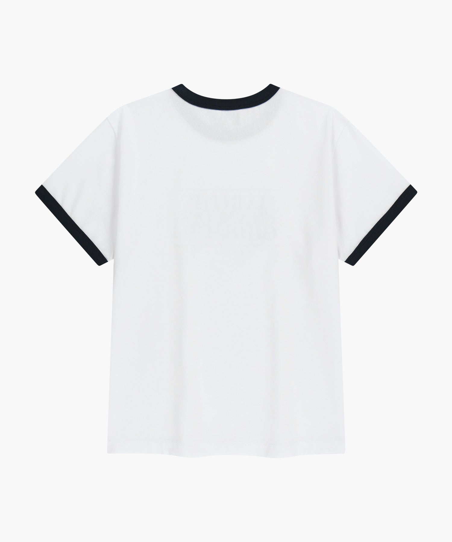 Marithe & Francois Girbaud - Aerocool Crack Classic Logo Ringer Tee (White) product image 7 | TRAB K-Fashion Australia