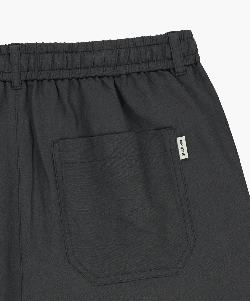 Marithe & Francois Girbaud - Easy Half Pants (Charcoal) product image 7 | TRAB K-Fashion Australia