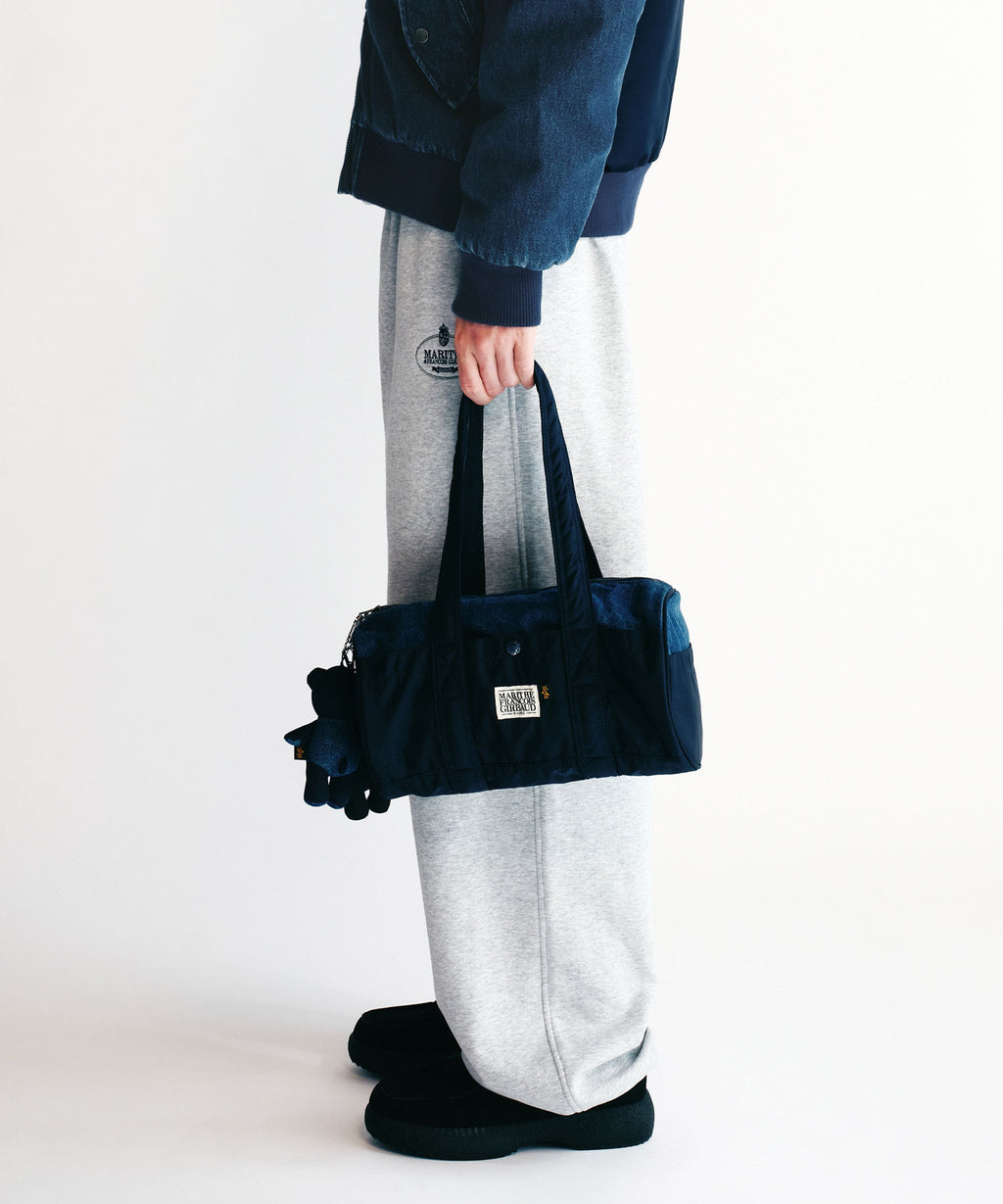Marithe & Francois Girbaud - Marithe X Alpha Industries Classic Logo Nylon Duffle Bag (Navy) product image 7 | TRAB K-Fashion Australia