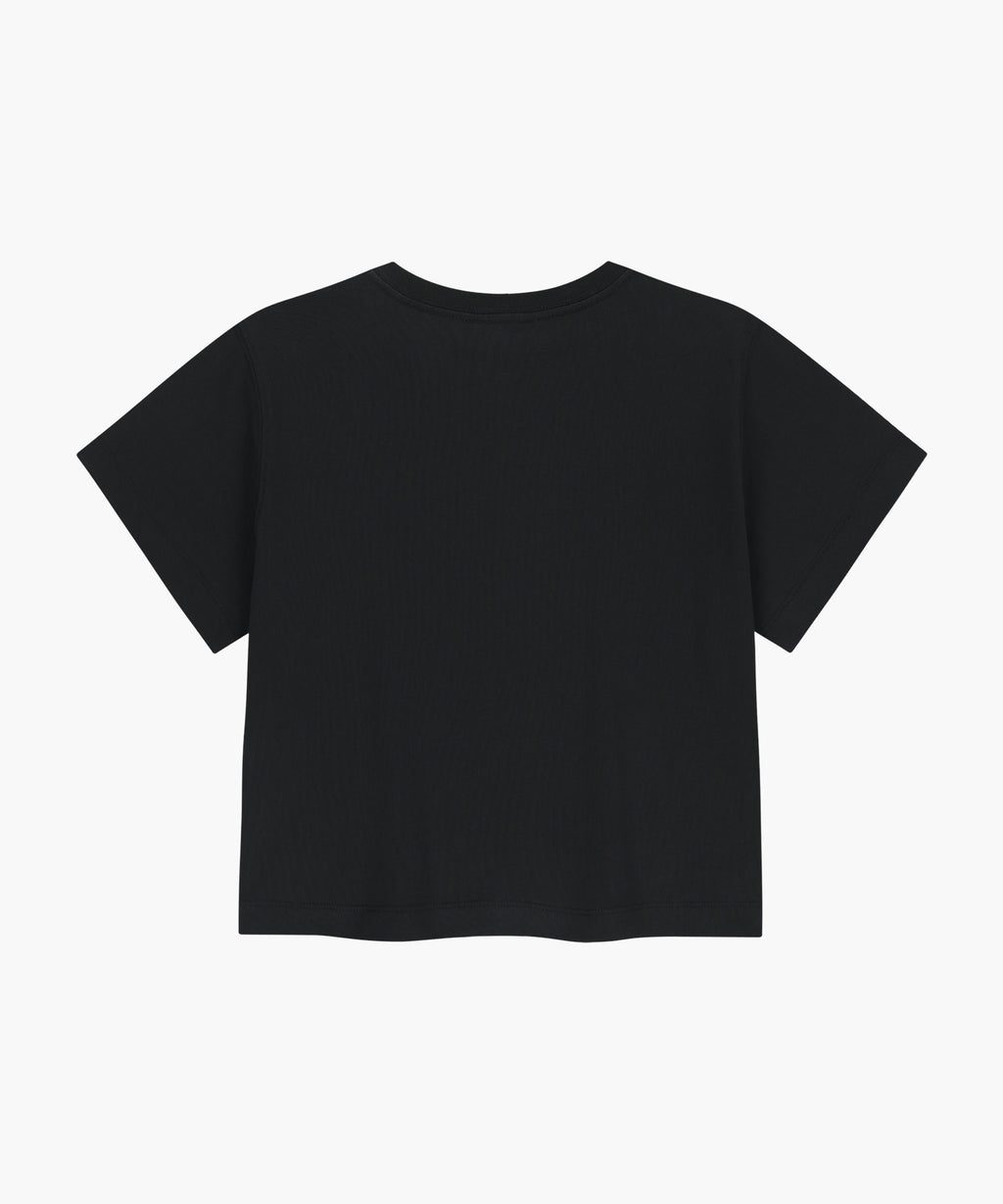 Marithe & Francois Girbaud - Classic Logo Crop Tee (Black) product image 7 | TRAB K-Fashion Australia