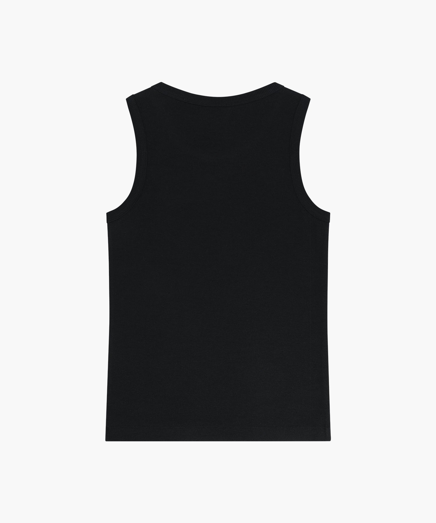 Marithe & Francois Girbaud - [Pre-order – Ships 21 Jul] Ribbon Classic Logo Sleeveless (Black) product image 7 | TRAB K-Fashion Australia