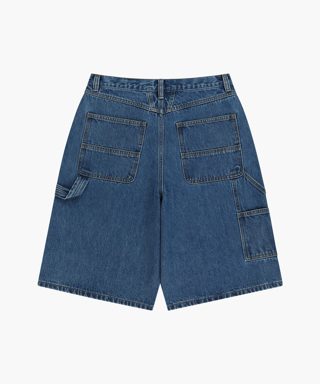 Marithe & Francois Girbaud - Bermuda Carpenter Denim Shorts (Blue) product image 7 | TRAB K-Fashion Australia