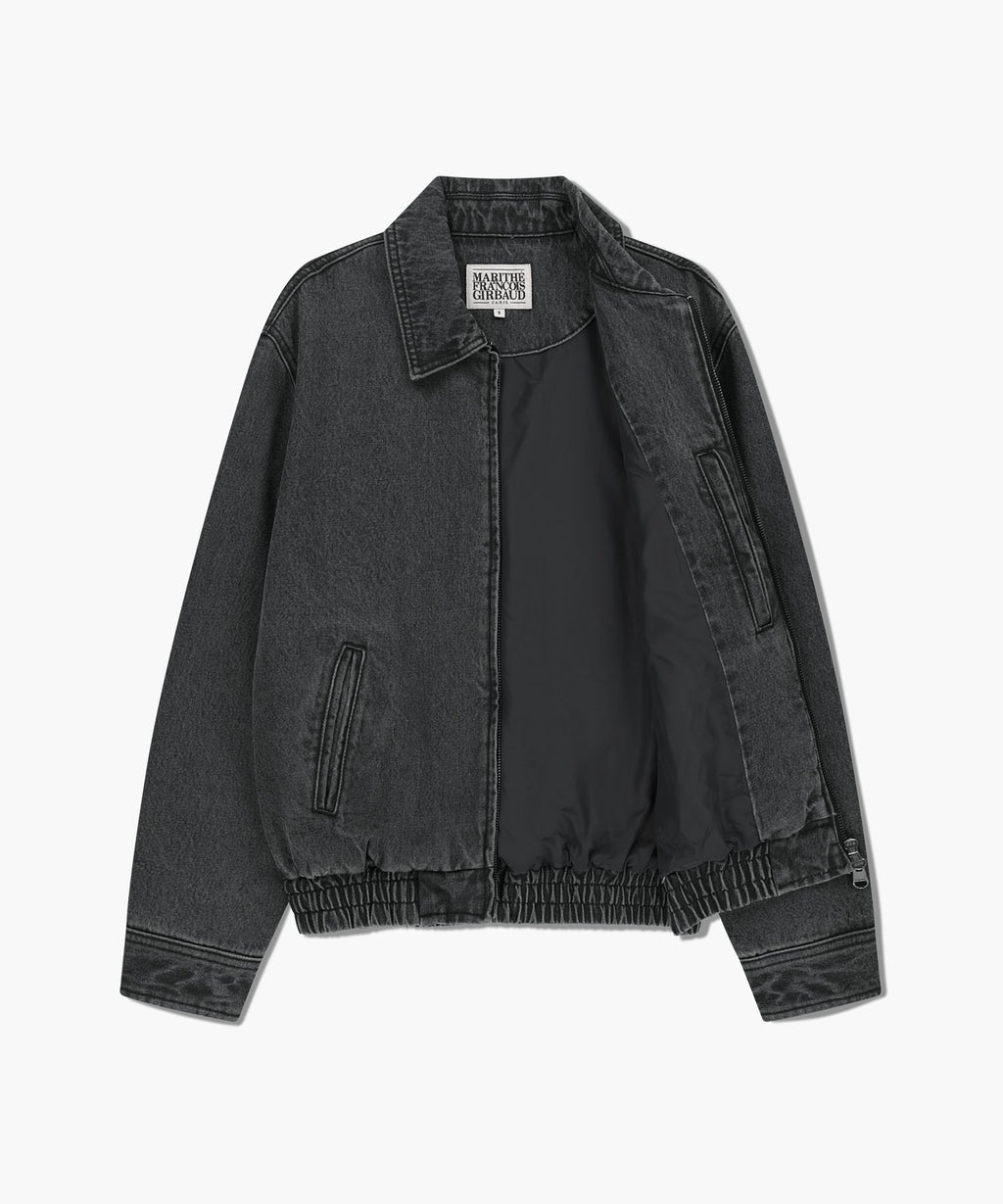 Marithe & Francois Girbaud - Denim Blouson Jacket (Gray) product image 9 | TRAB K-Fashion Australia