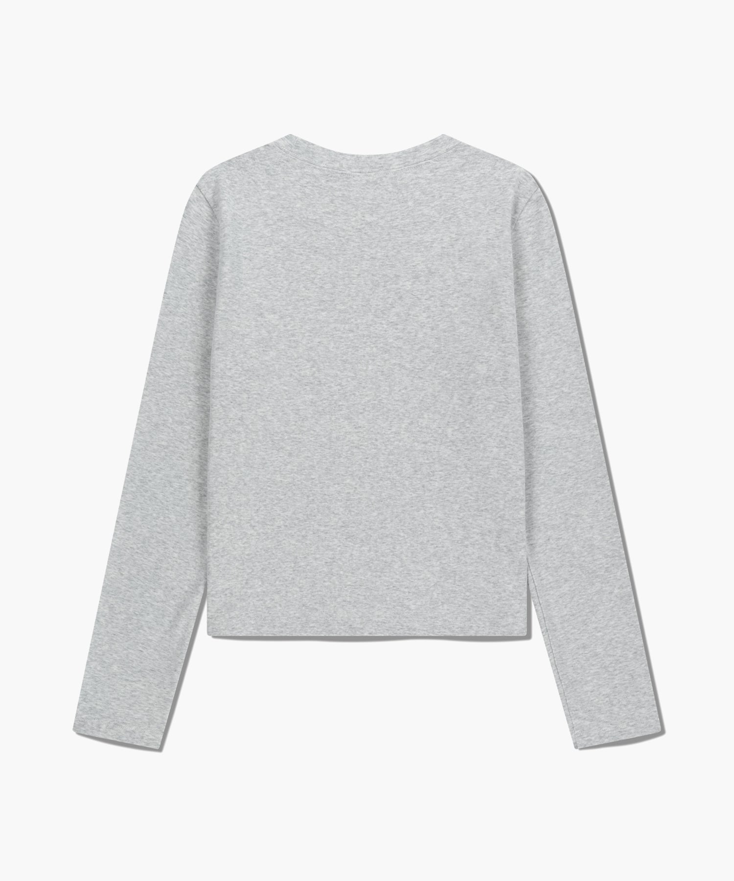 Marithe & Francois Girbaud - Basic Long Sleeve (Light Heather Gray) product image 7 | TRAB K-Fashion Australia