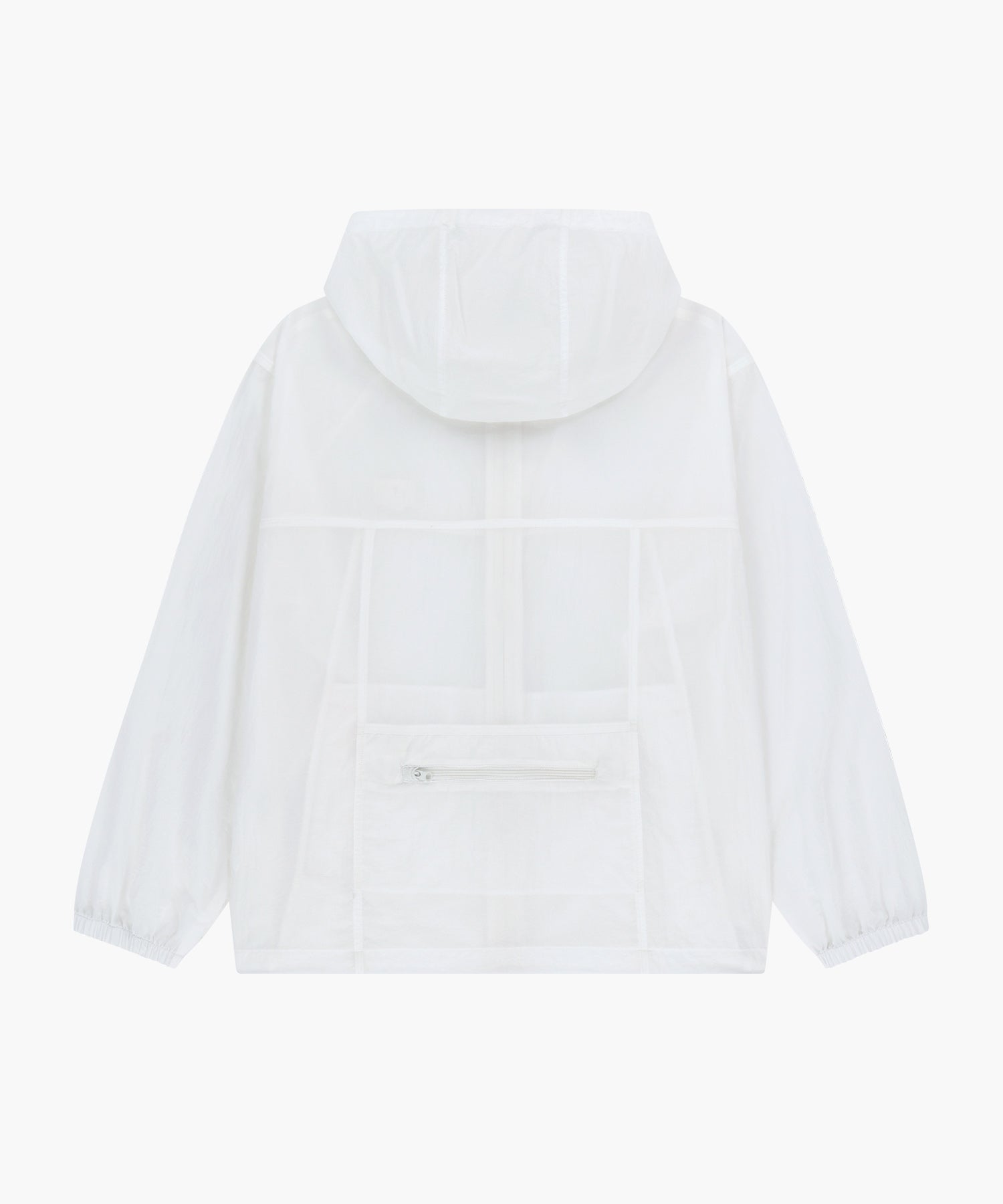 Marithe & Francois Girbaud - Hooded Packable Nylon Jacket (White) product image 7 | TRAB K-Fashion Australia