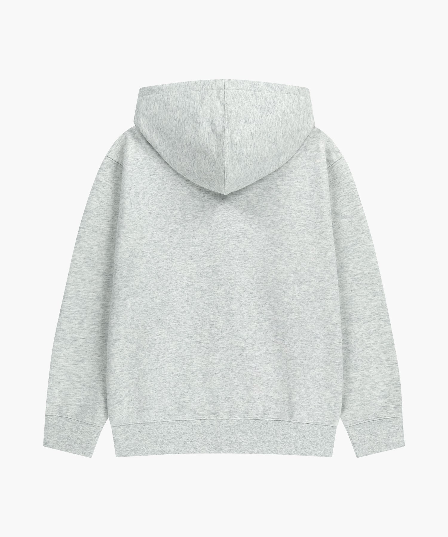 Marithe & Francois Girbaud - Classic Logo Applique Hoodie Zipup (Light Heather Gray) product image 7 | TRAB K-Fashion Australia