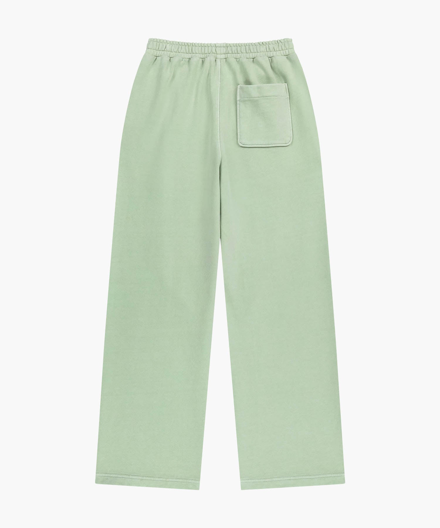 Marithe & Francois Girbaud - Outline Classic Logo Dyeing Tuck Wide Sweat Pants (Mint) product image 7 | TRAB K-Fashion Australia