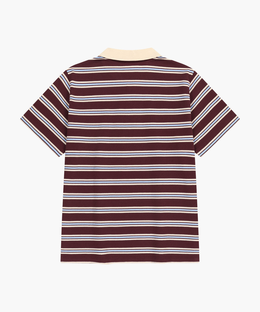Marithe & Francois Girbaud - Small Classic Logo Pk Collar Tee (Stripe) product image 10 | TRAB K-Fashion Australia