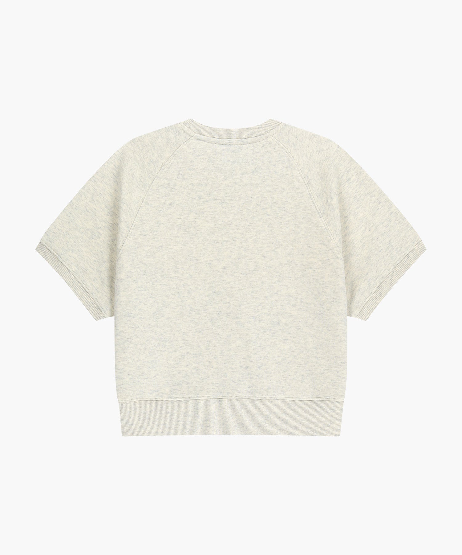 Marithe & Francois Girbaud - Vintage Classic Logo Half Sweatshirt (Oatmeal) product image 7 | TRAB K-Fashion Australia