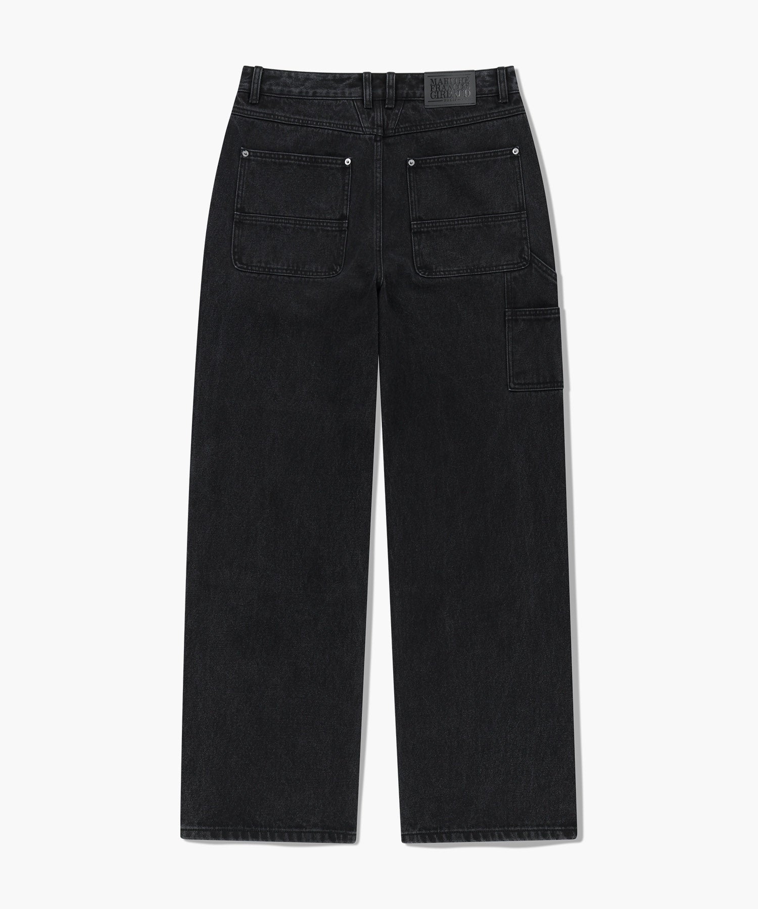 Marithe & Francois Girbaud - Double Knee Carpenter Denim Pants (Black) product image 7 | TRAB K-Fashion Australia