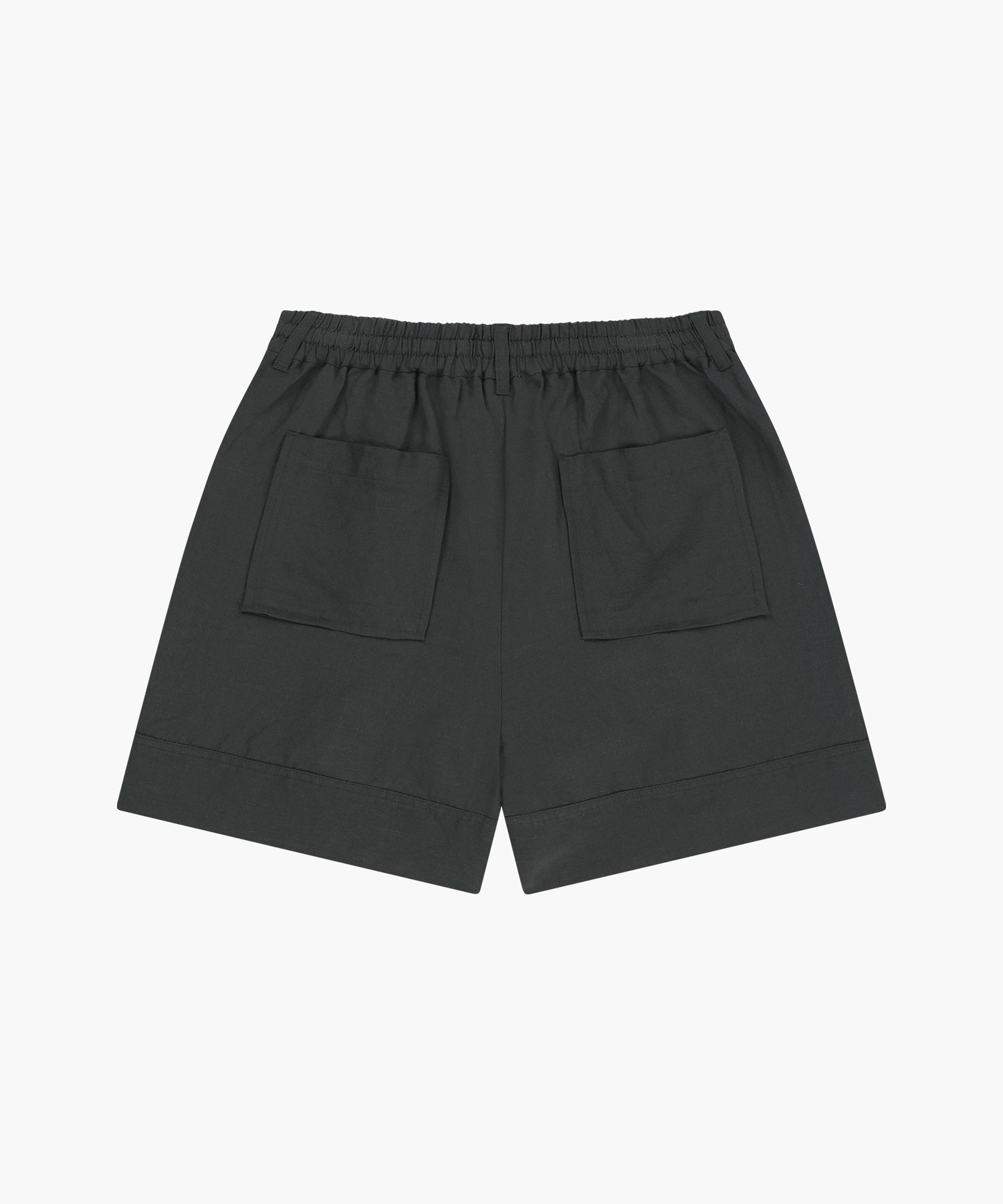 Marithe & Francois Girbaud - Easy Linen Shorts (Charcoal) product image 7 | TRAB K-Fashion Australia